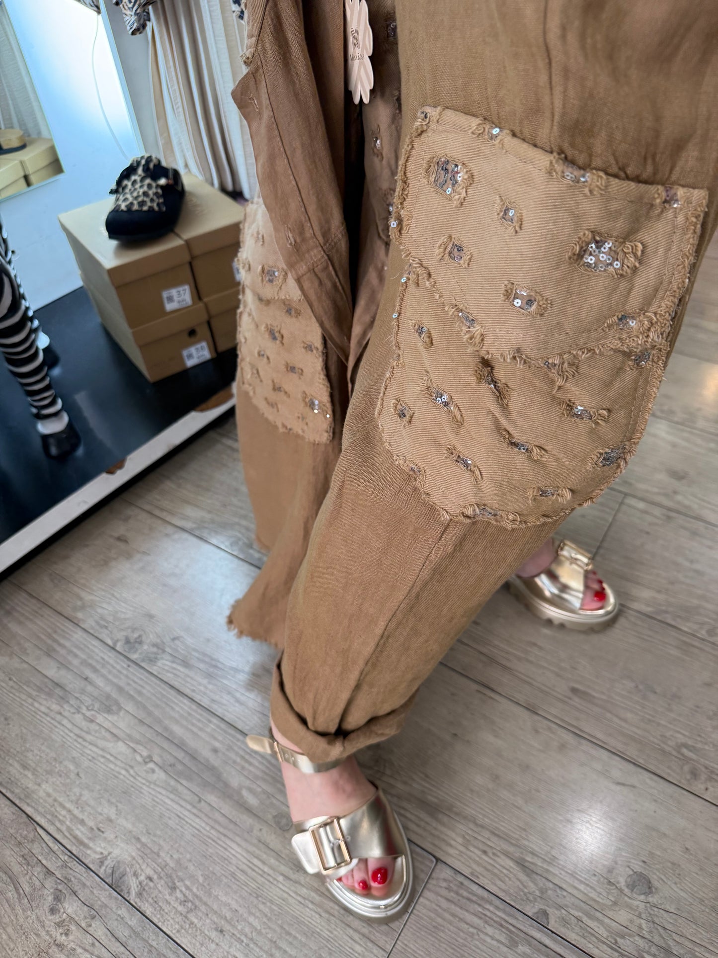 Pantalon camel