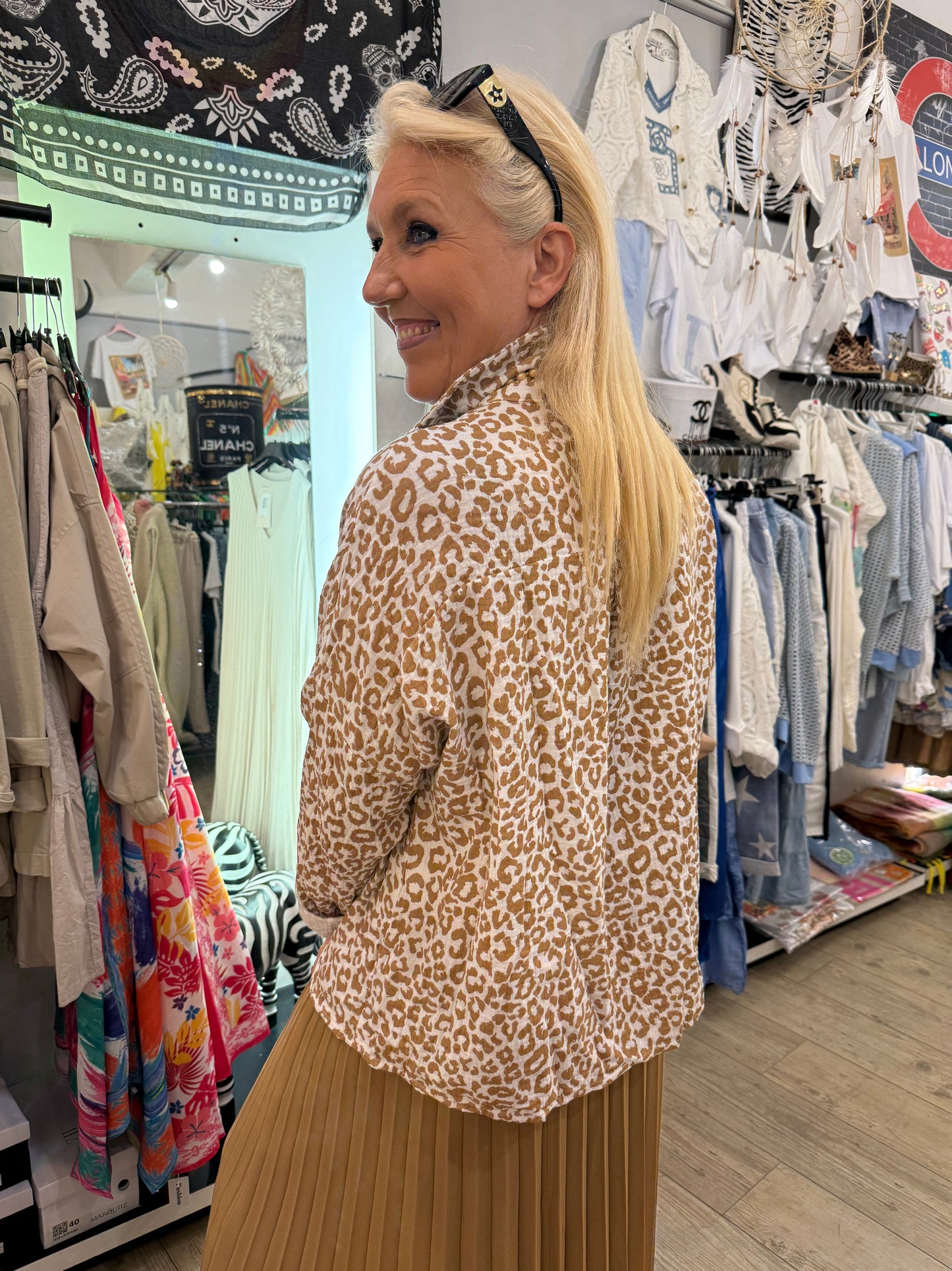 Chemise Julie camél