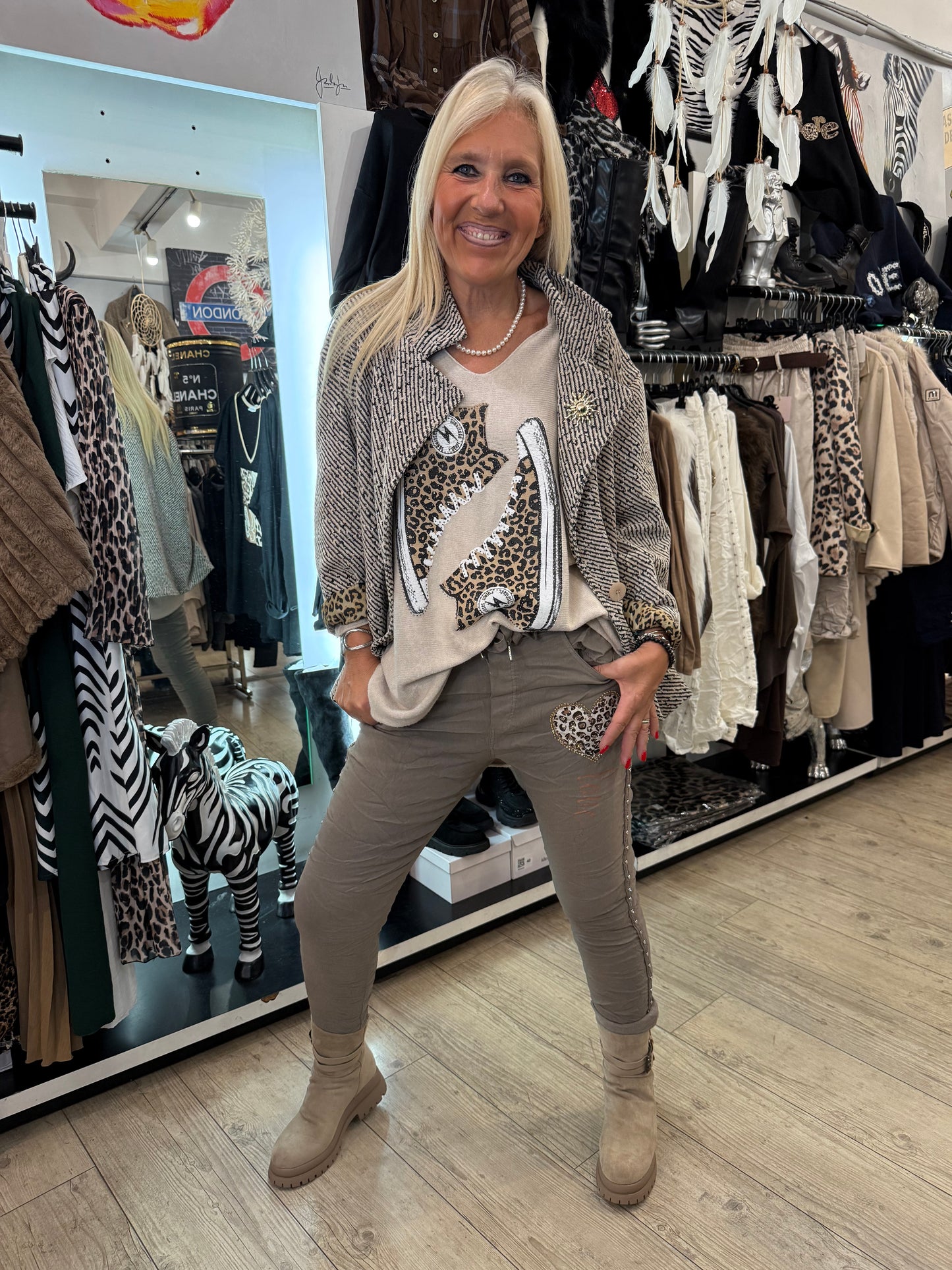 Pantalon love taupe