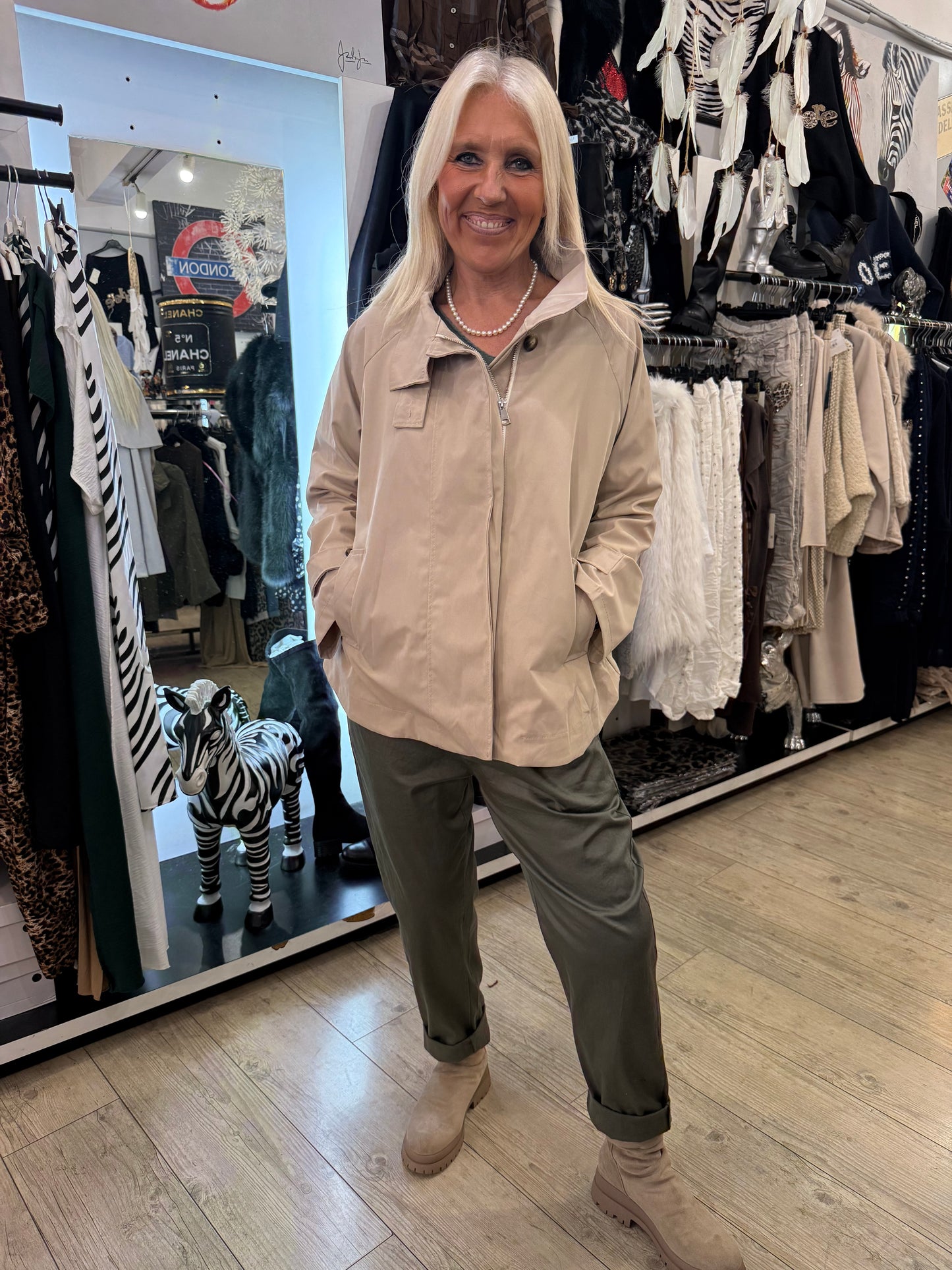 Veste sympa beige
