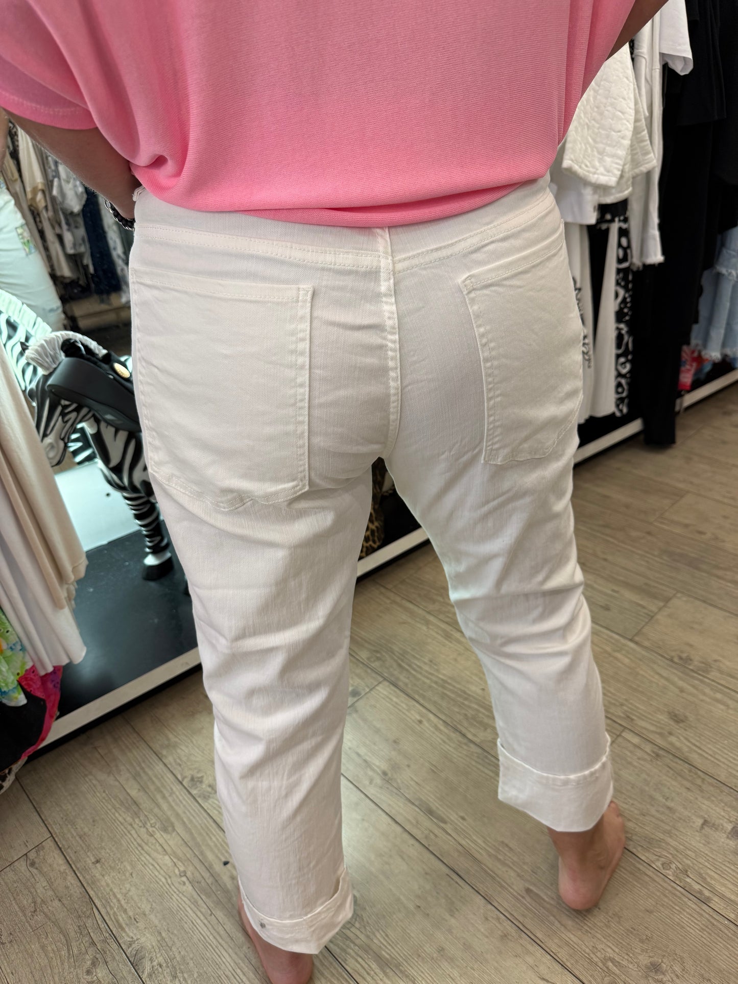 Pantalon blanc baya
