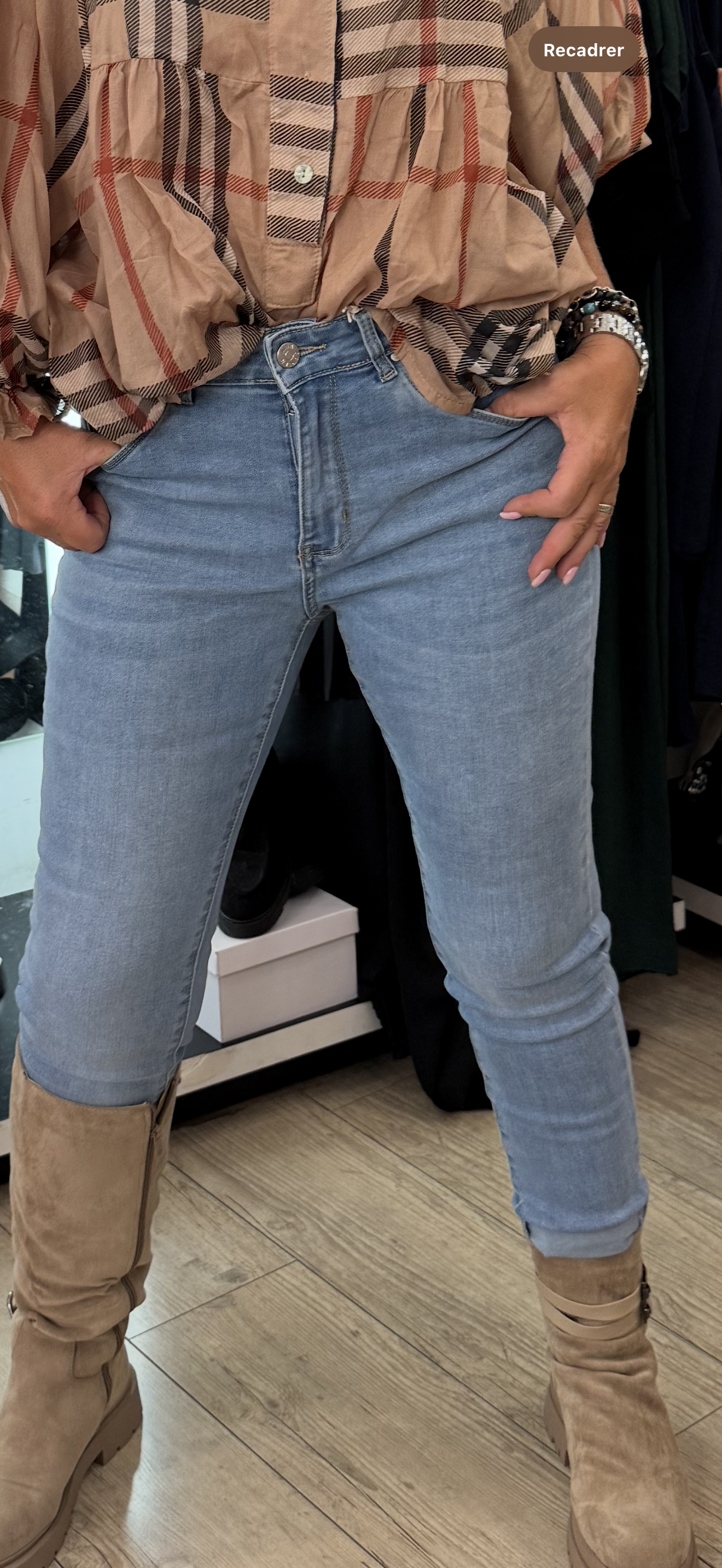 Jean carter bleu