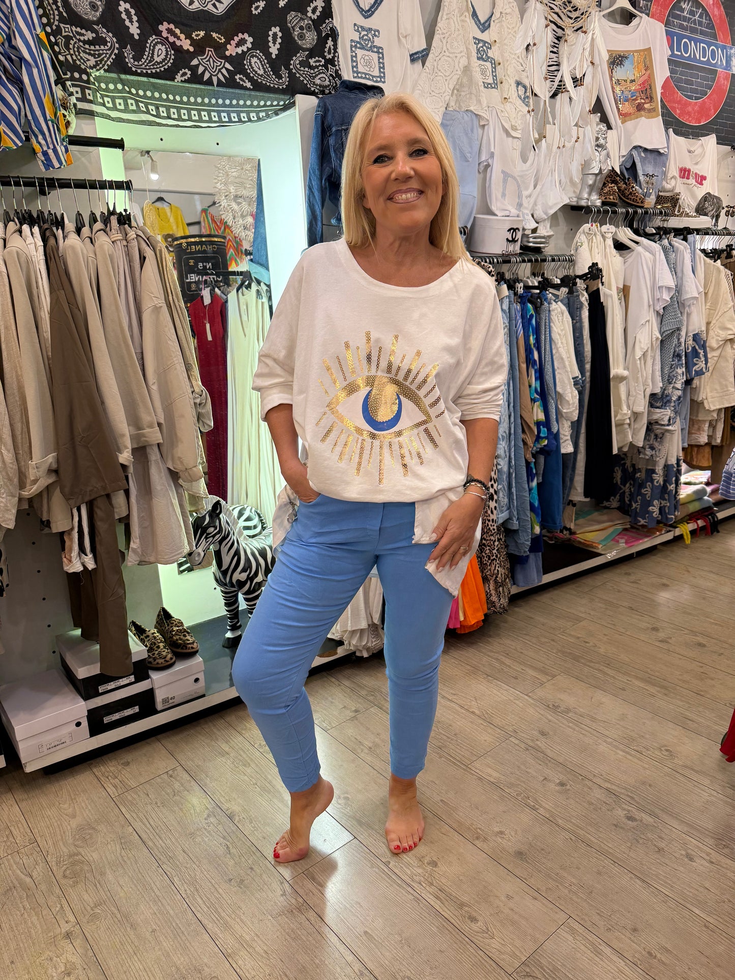 T shirt oversize blanc