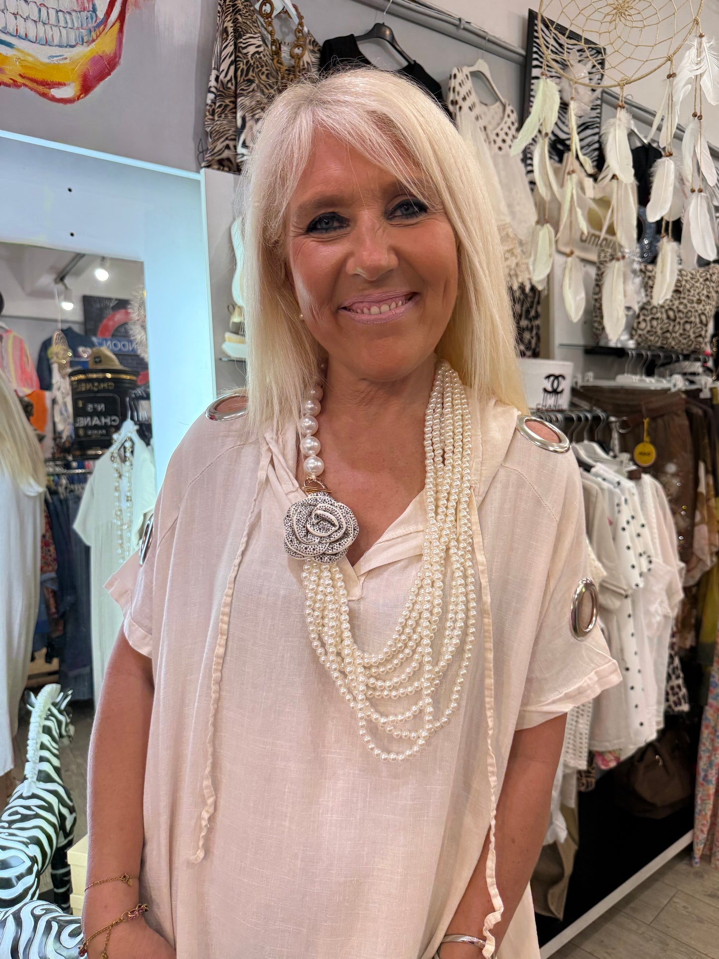 Robe beige Sahara