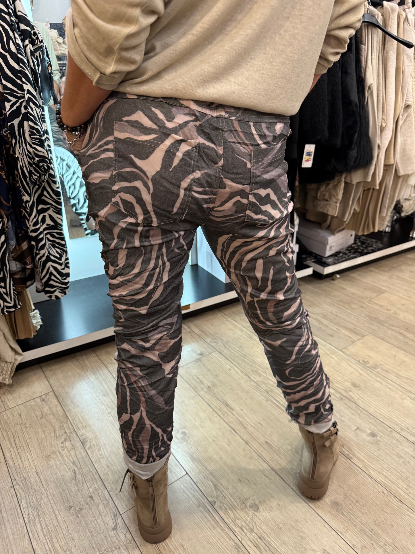 Pantalon zèbre