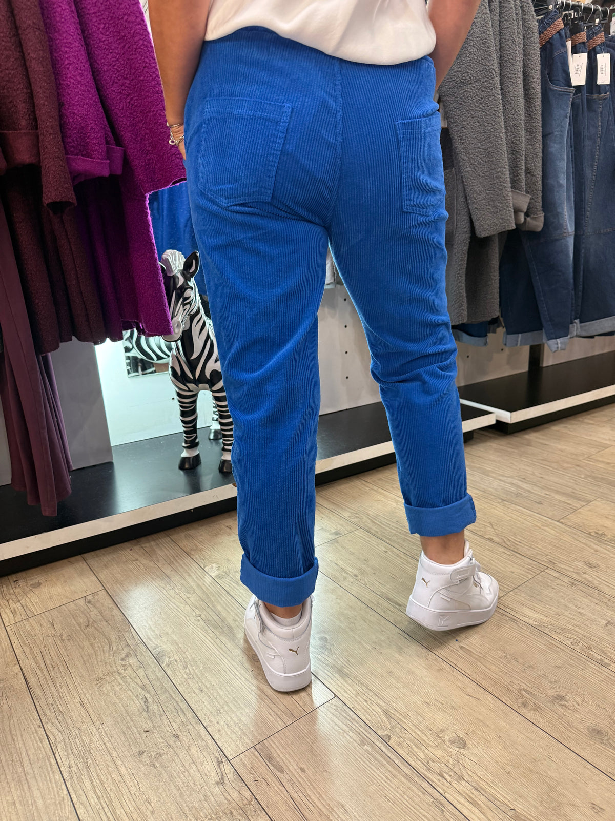 Pantalon bleu elec