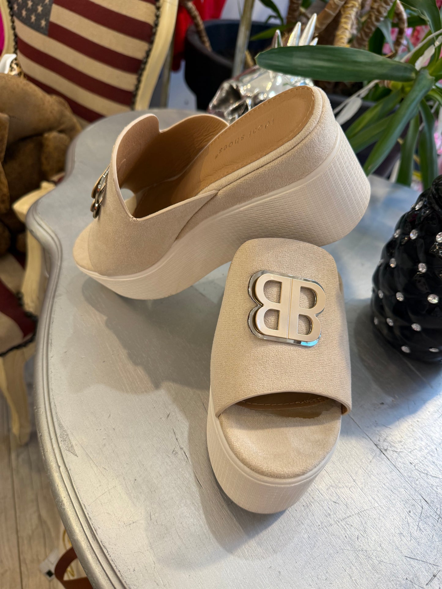 Compensées beige