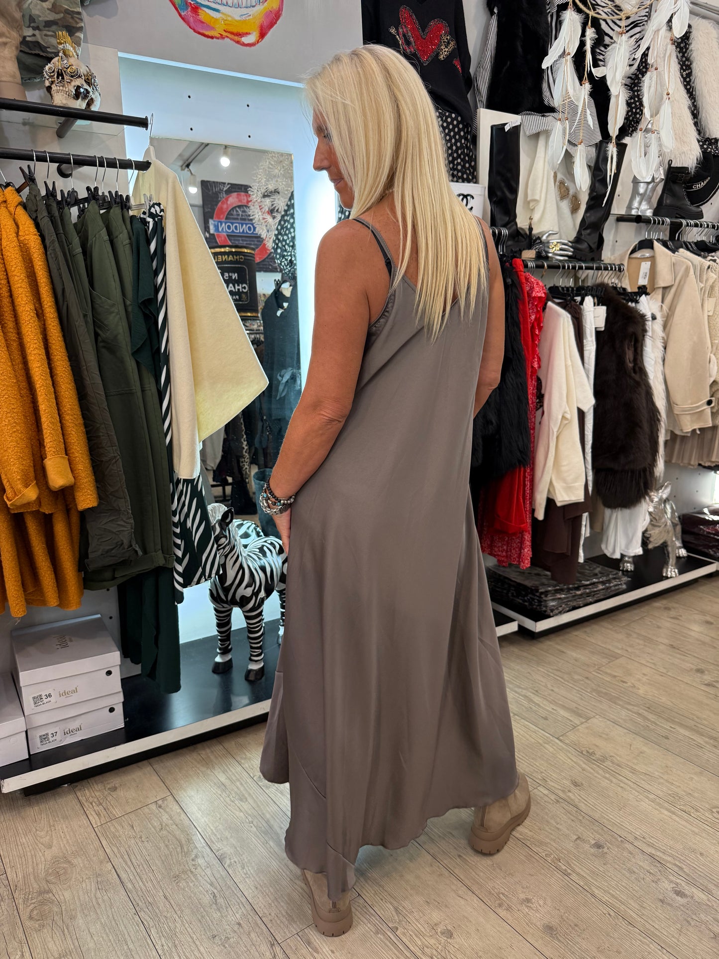 Robe beige