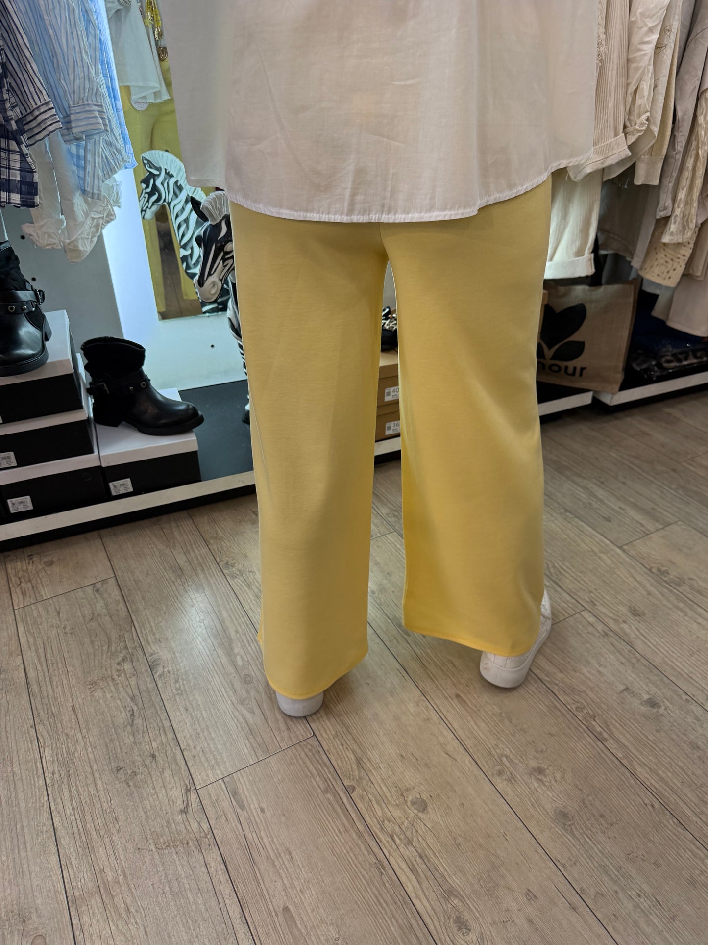 Pantalon Paula jaune