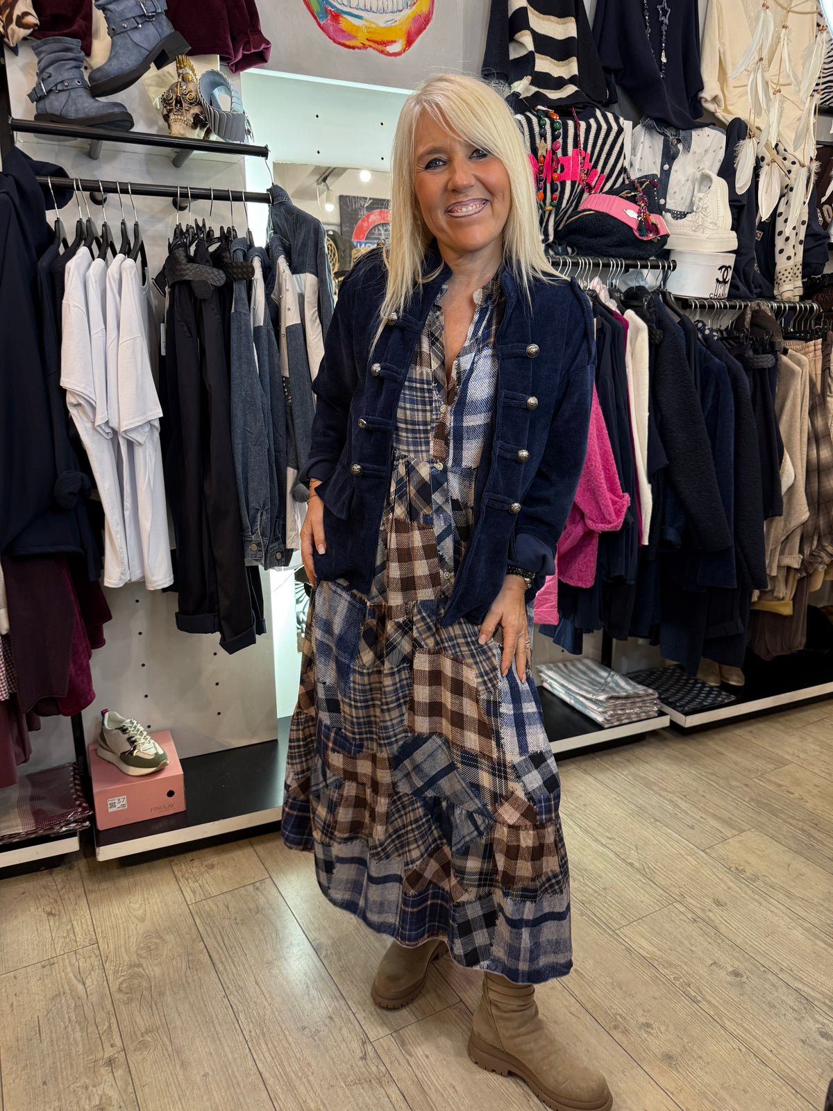 Robe boheme patchwork