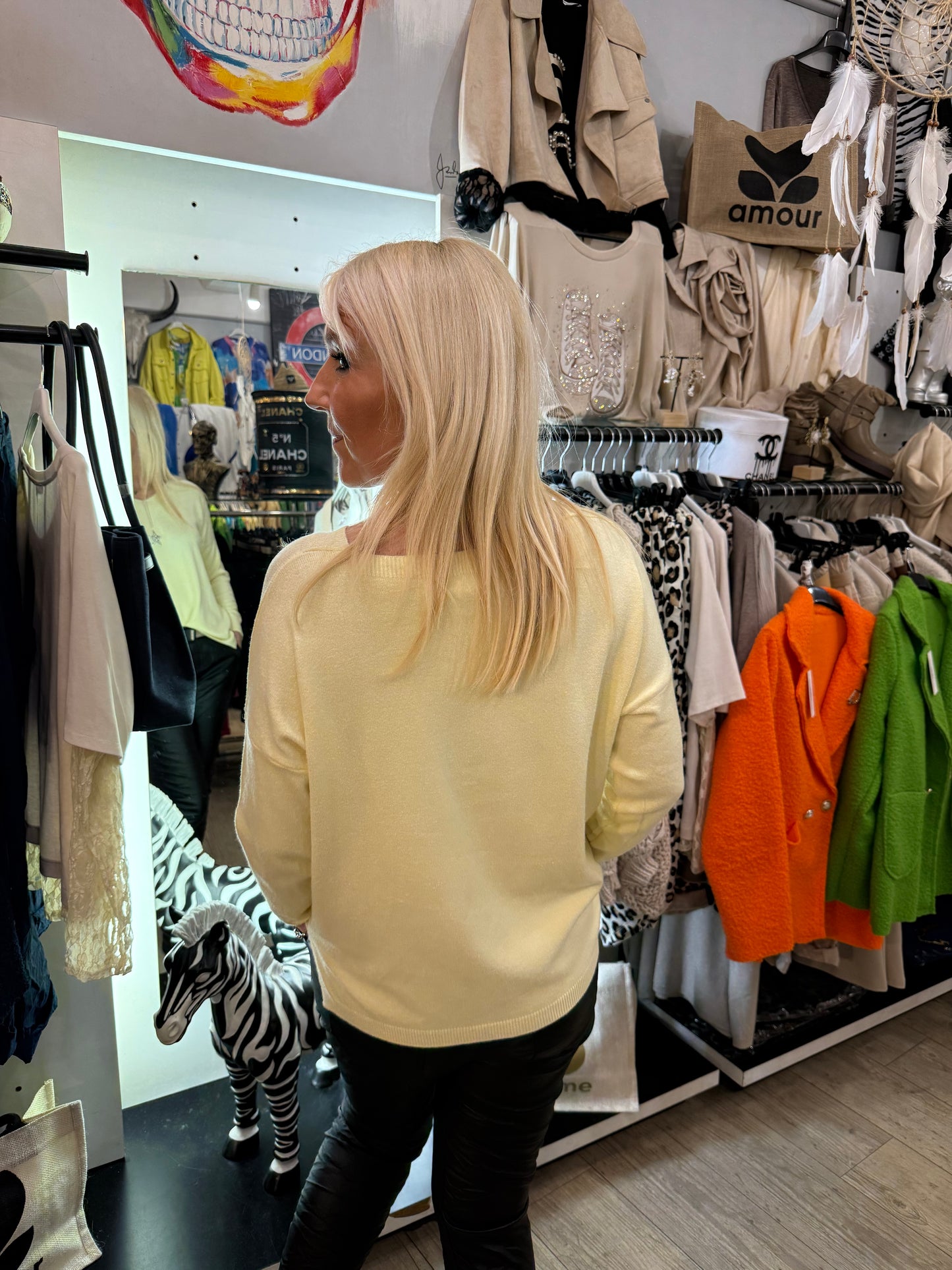 Pull star jaune