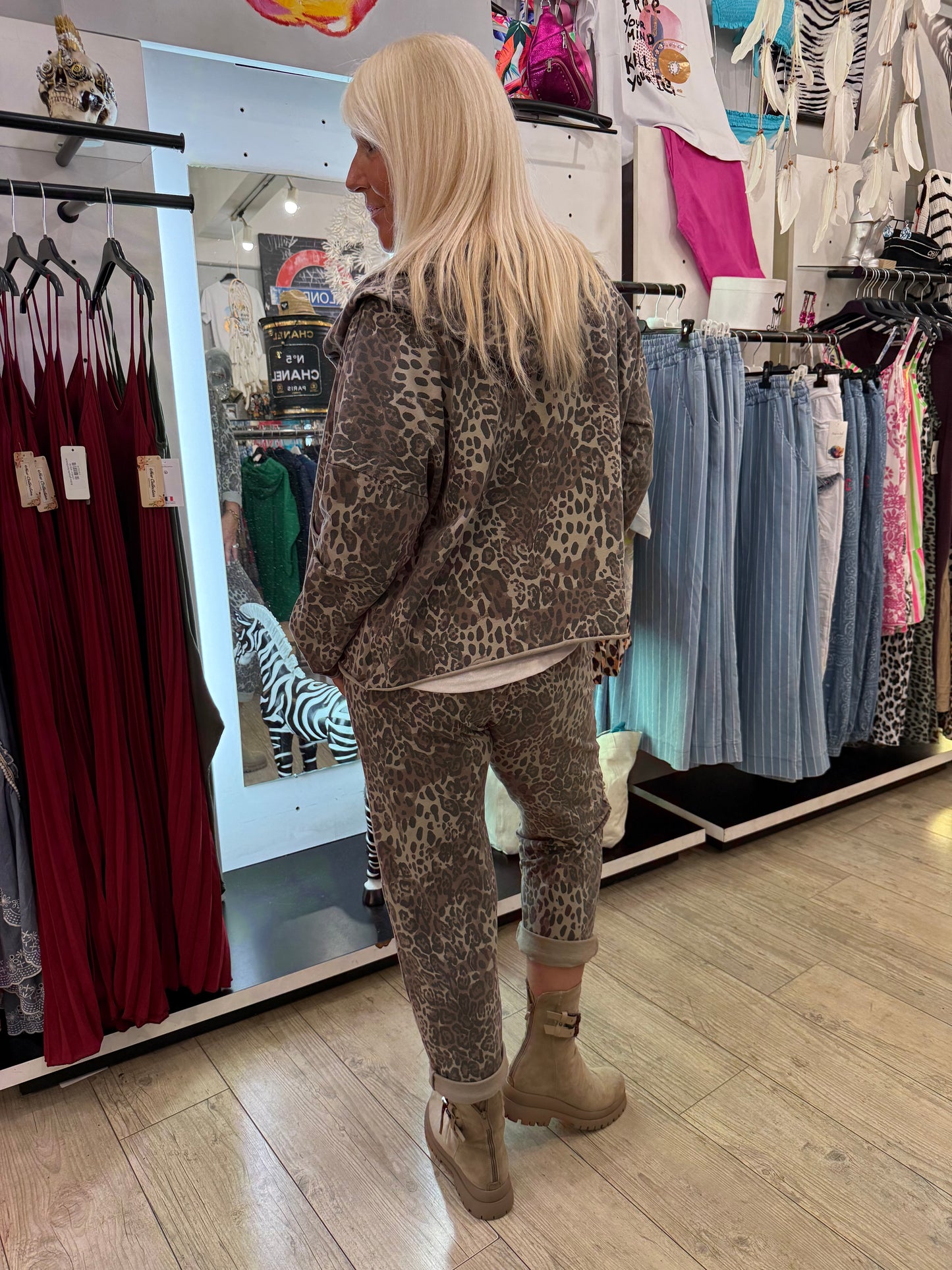 Veste Léo molletonnée