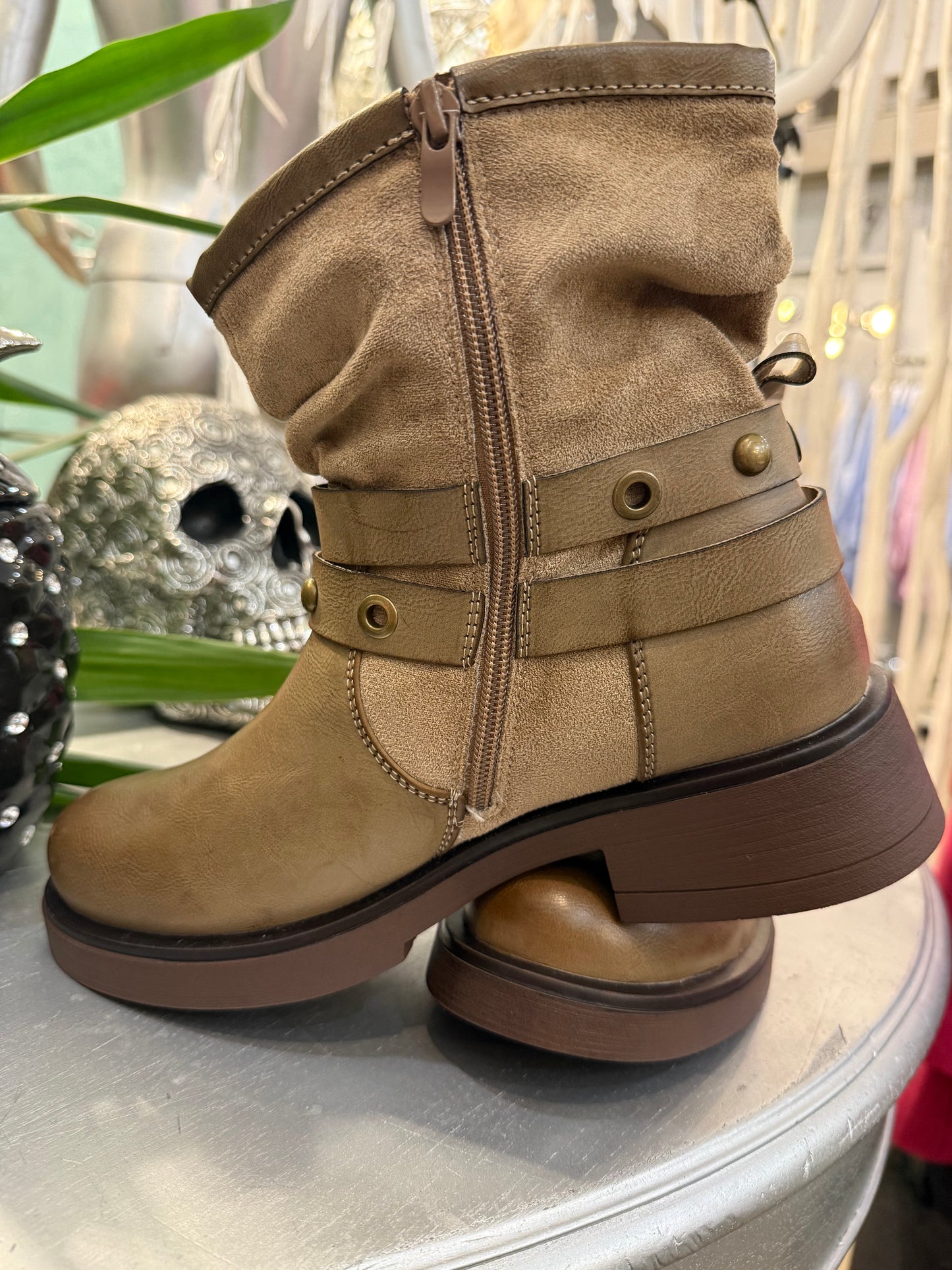 Boots beige Paule