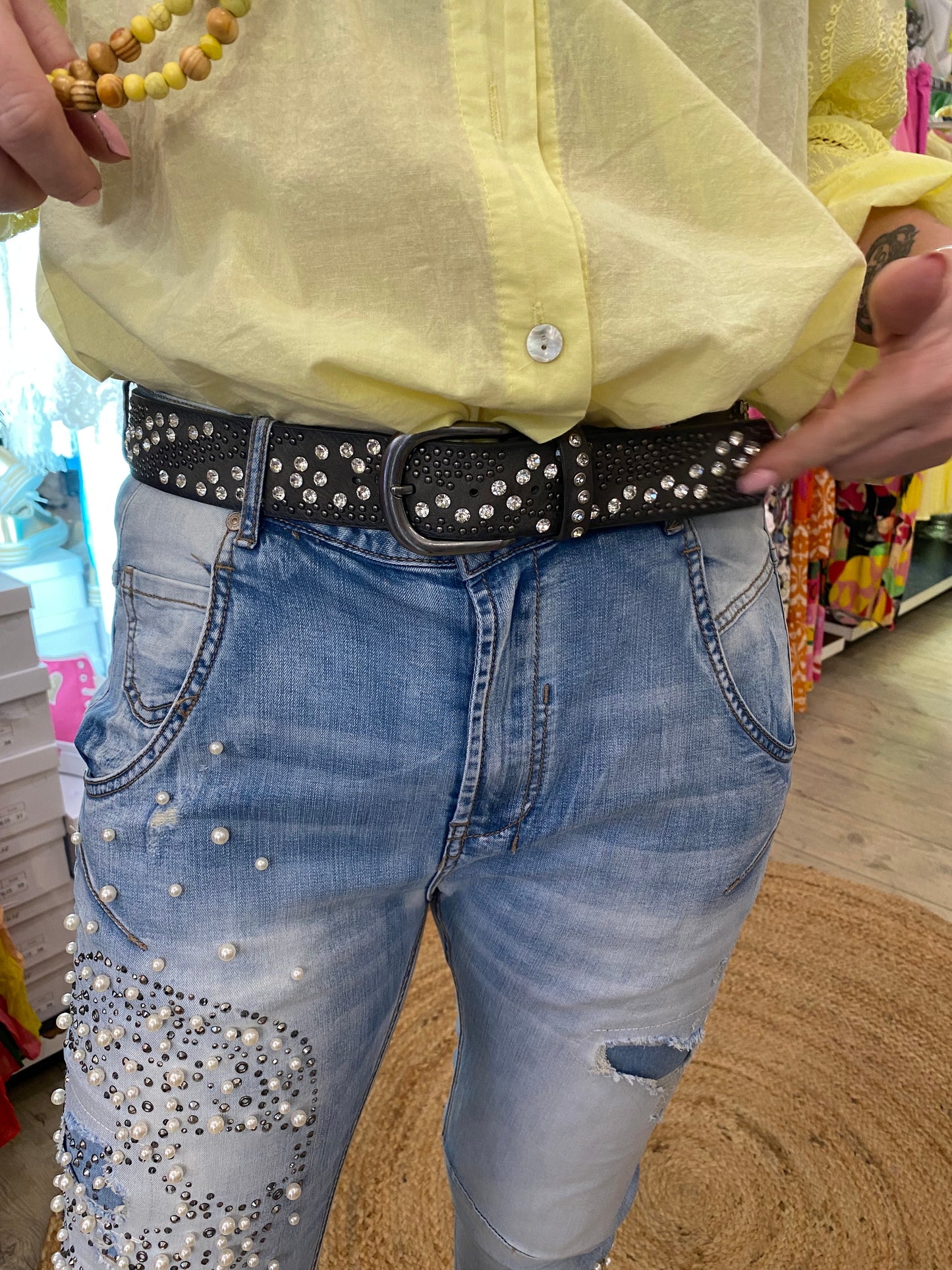 Ceinture strass