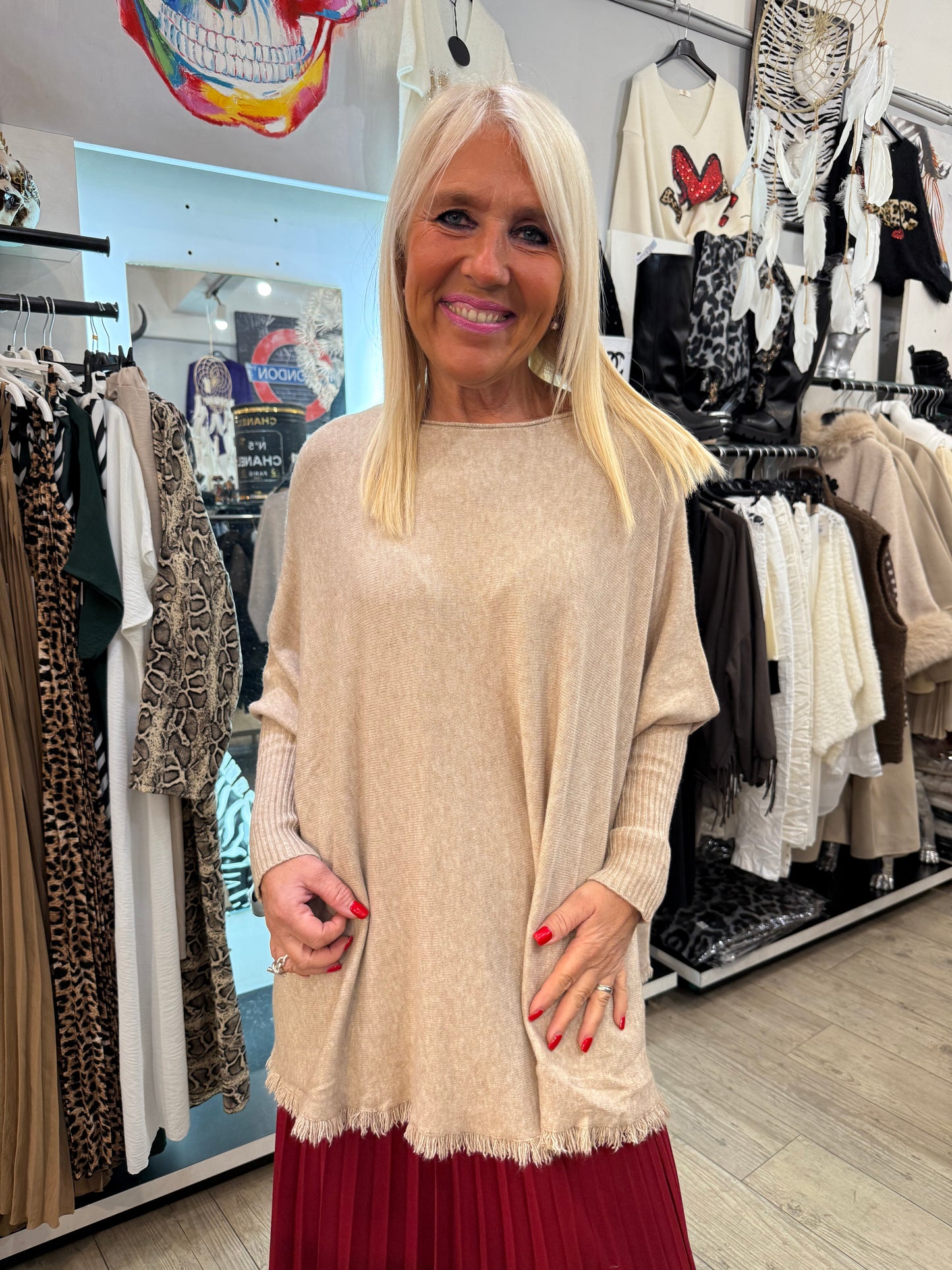 Pull Maryam beige