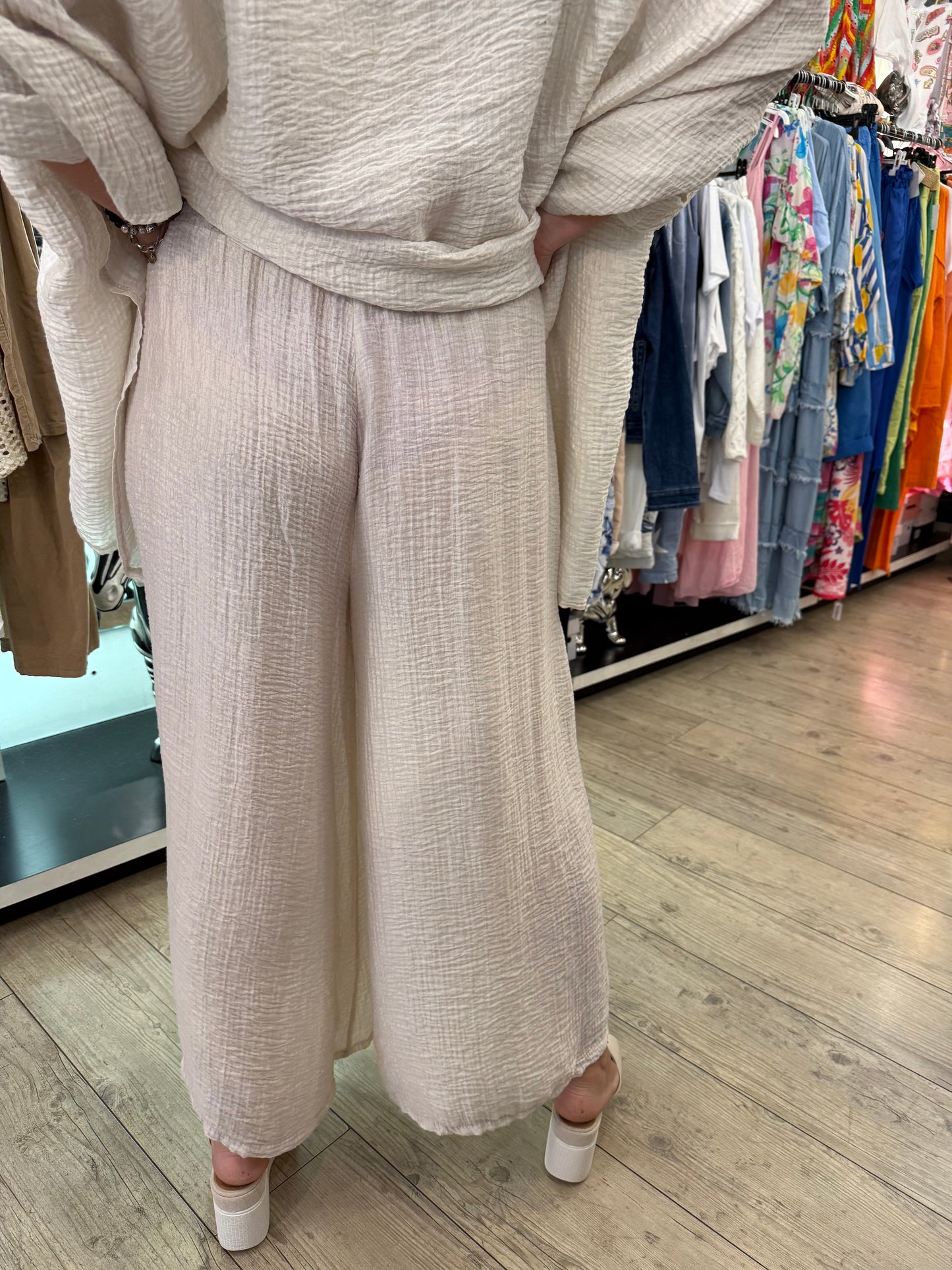 Pantalon palazzo Ambroise