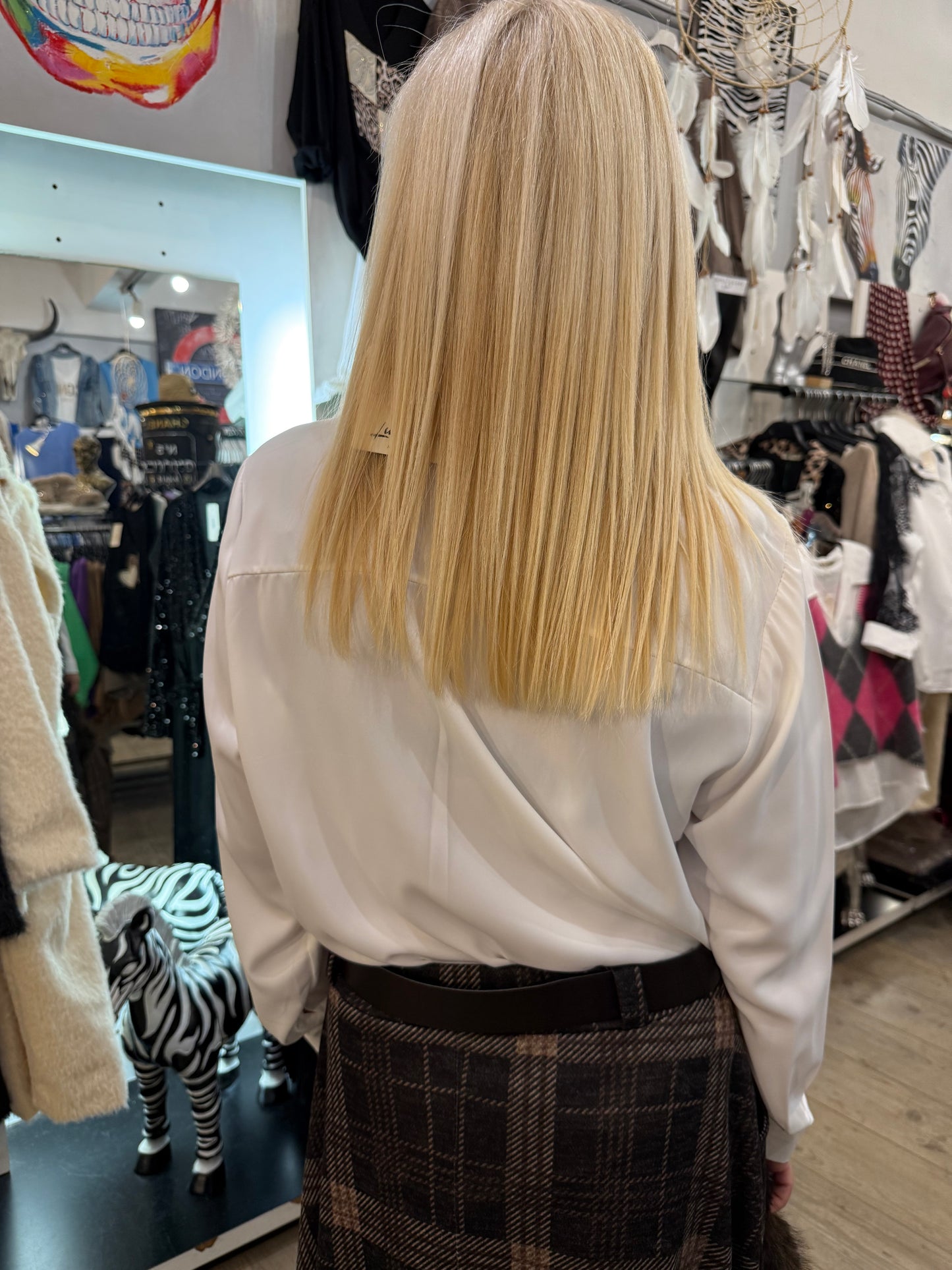 Chemise blanche fluide