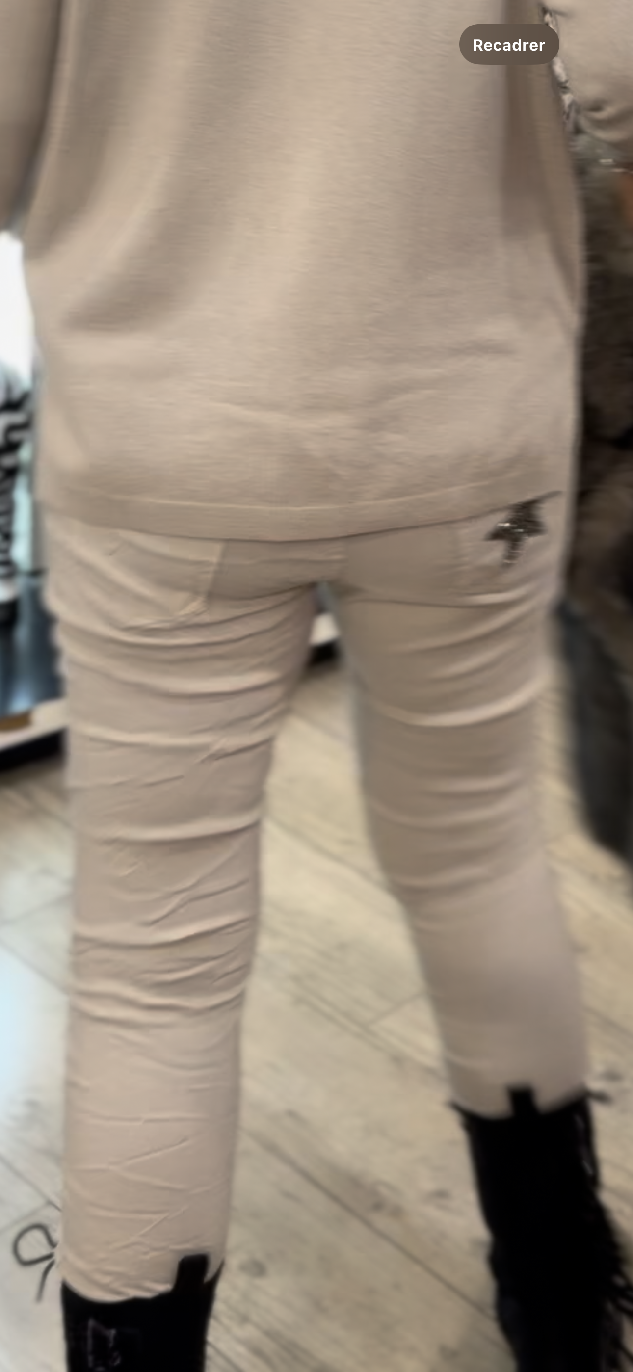 Pantalon magique beige