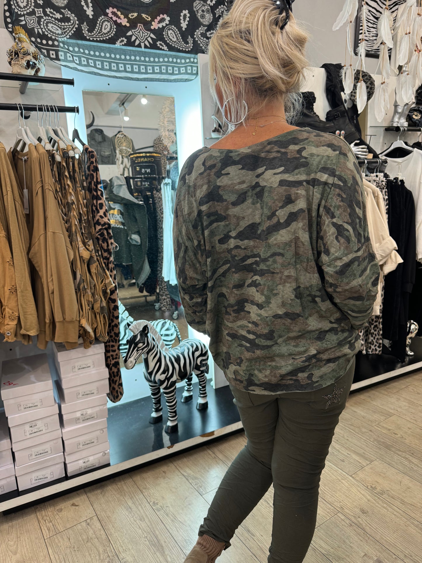 T shirt army oversize