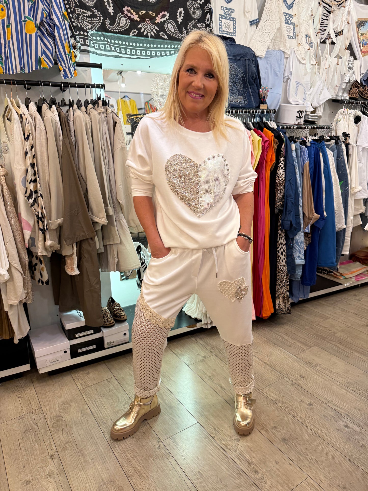Pantalon jogging chic