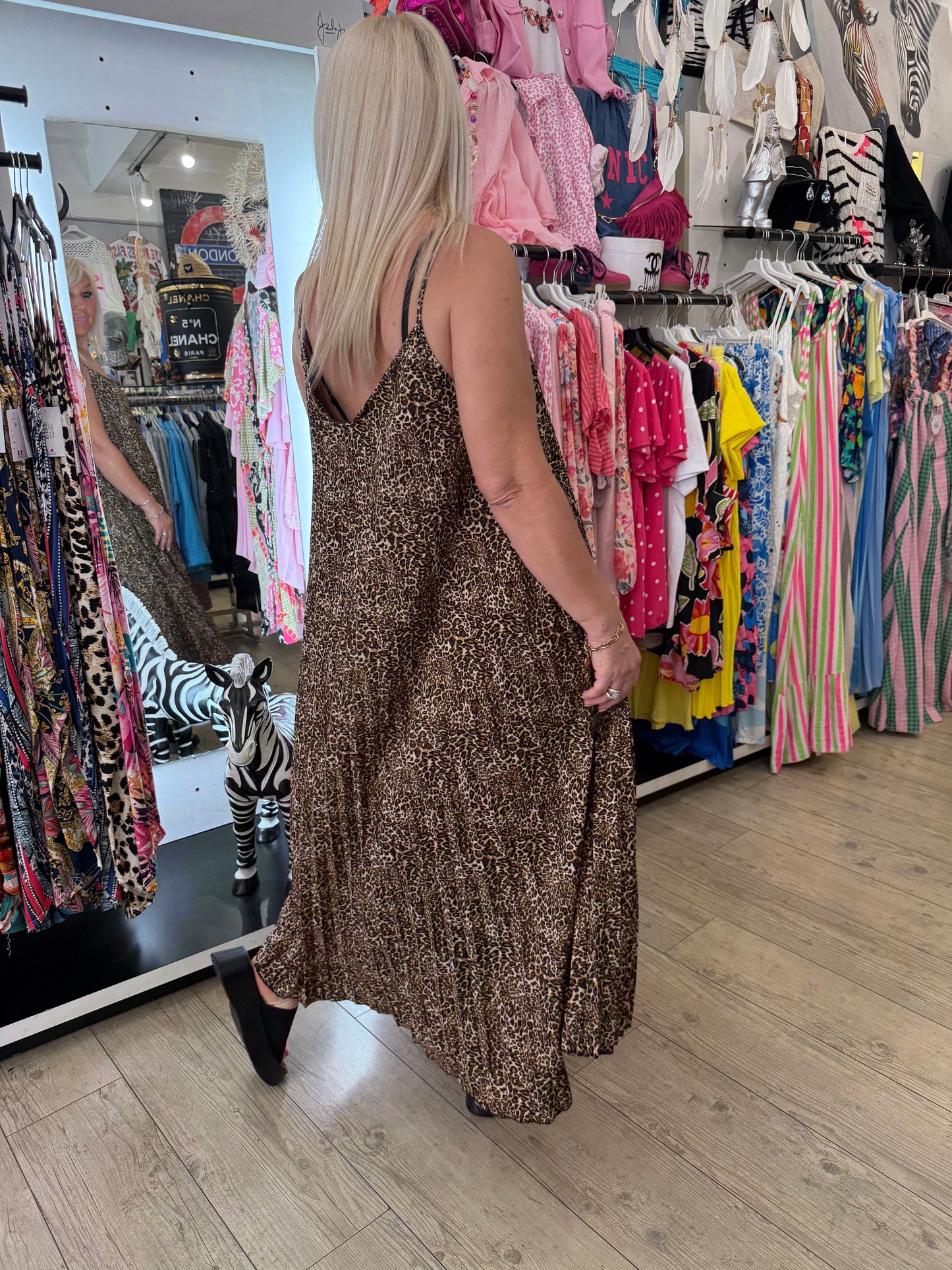 Robe plissée Léo
