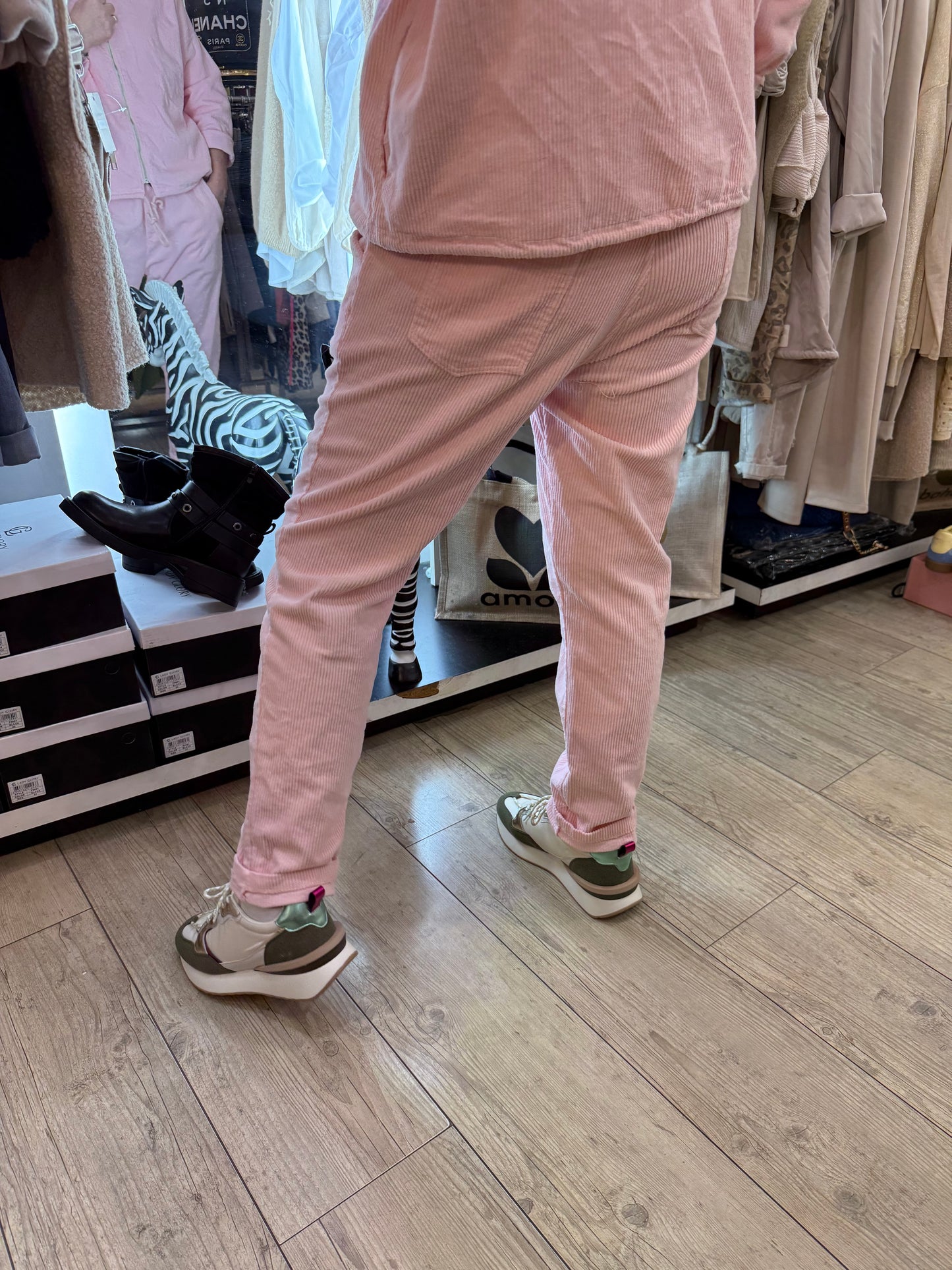 Pantalon Valentine rose