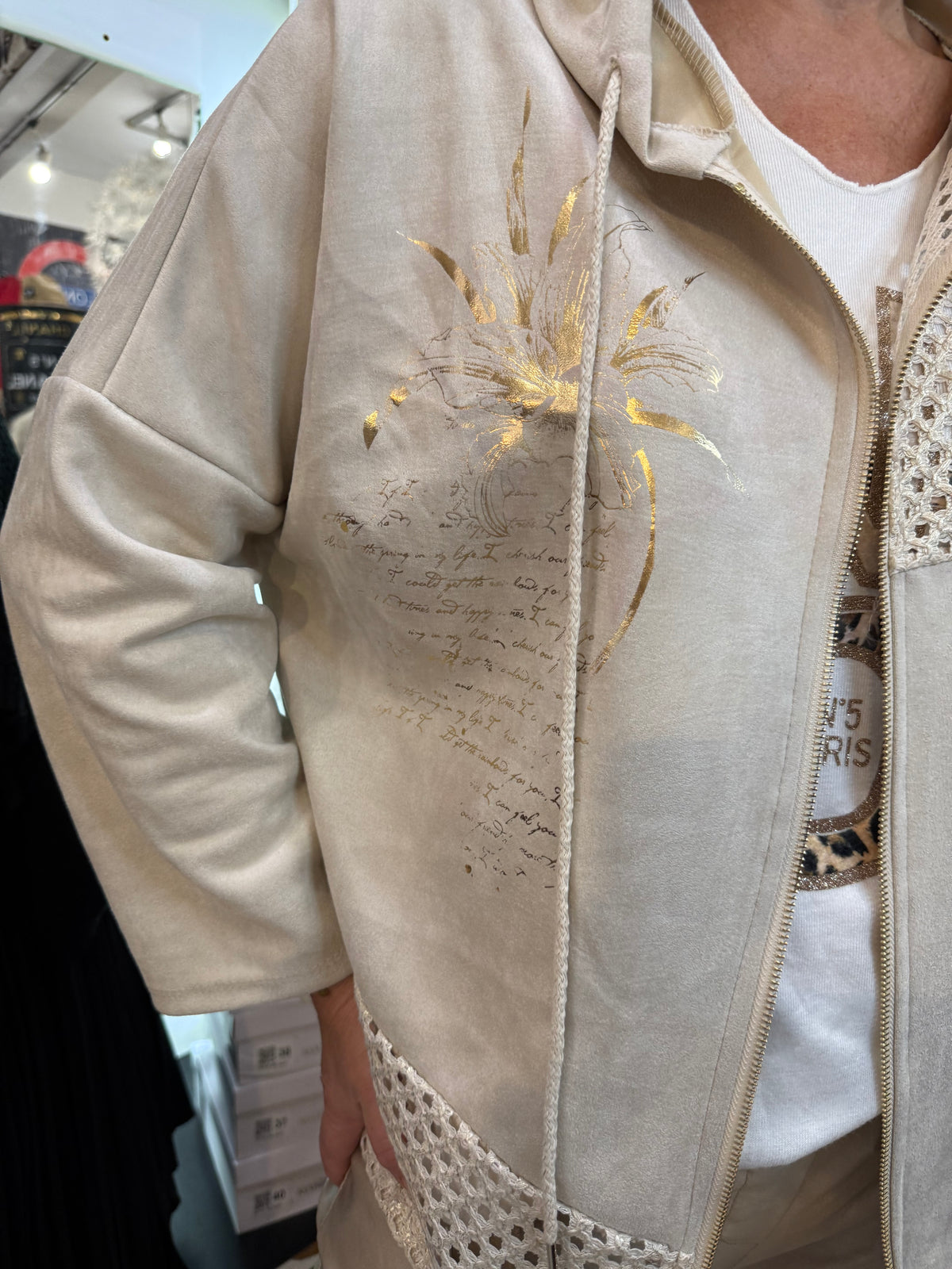 Veste Ali beige