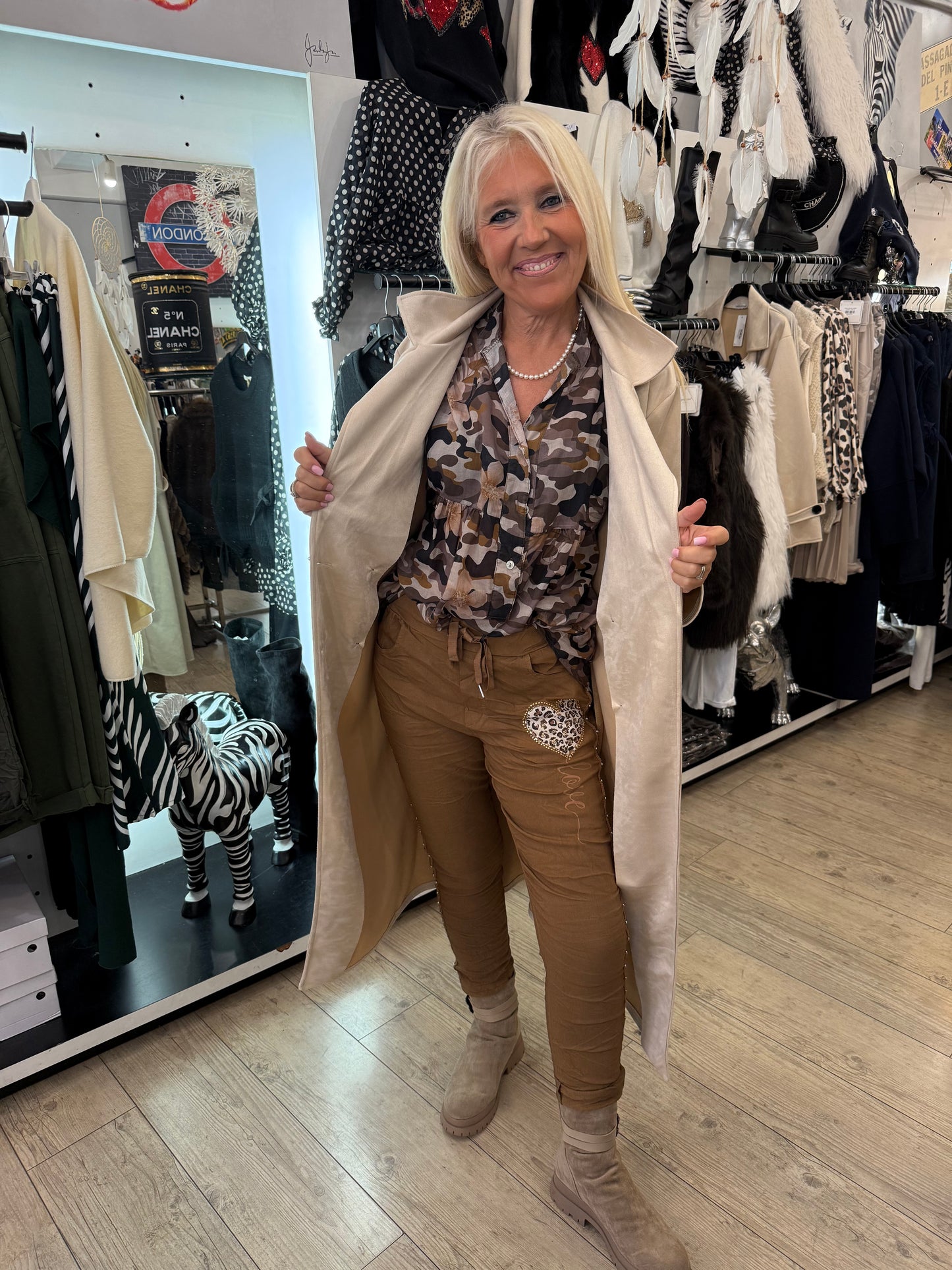 Pantalon love camel