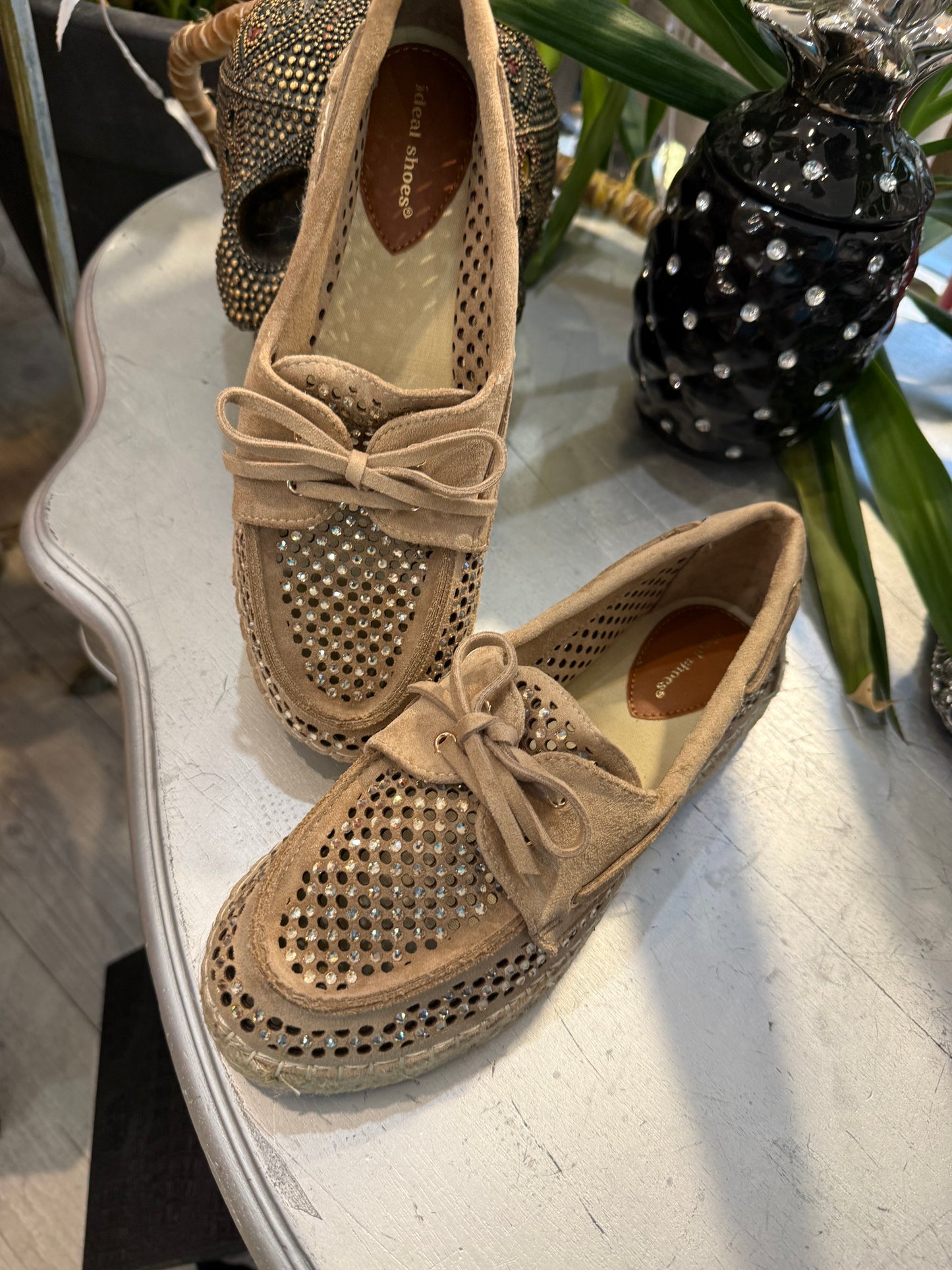 Mocassin beige Ella