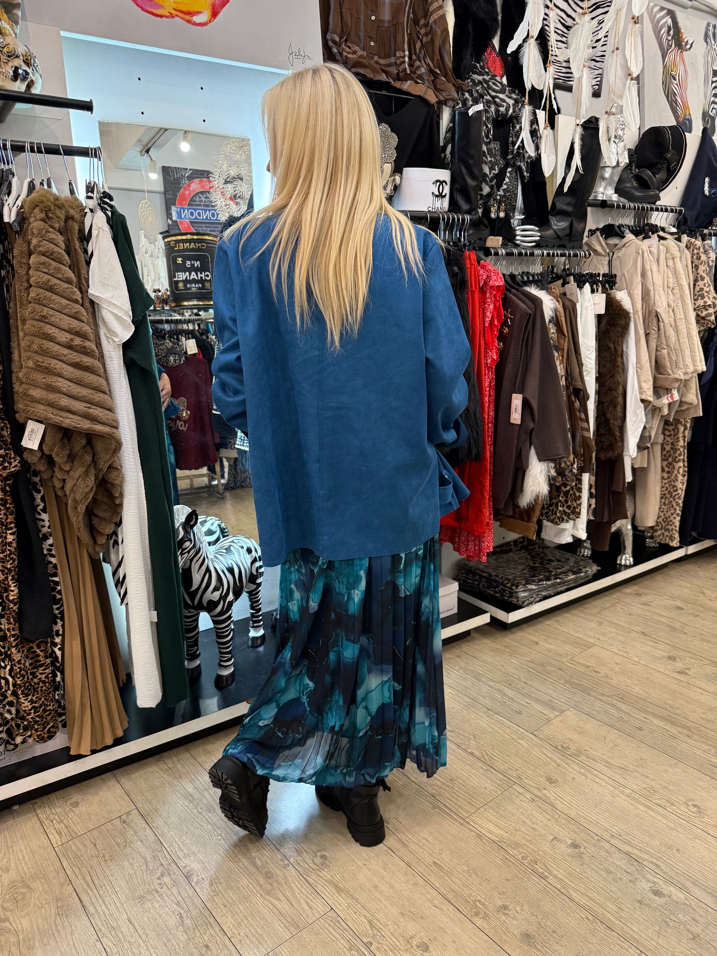 Veste bleue