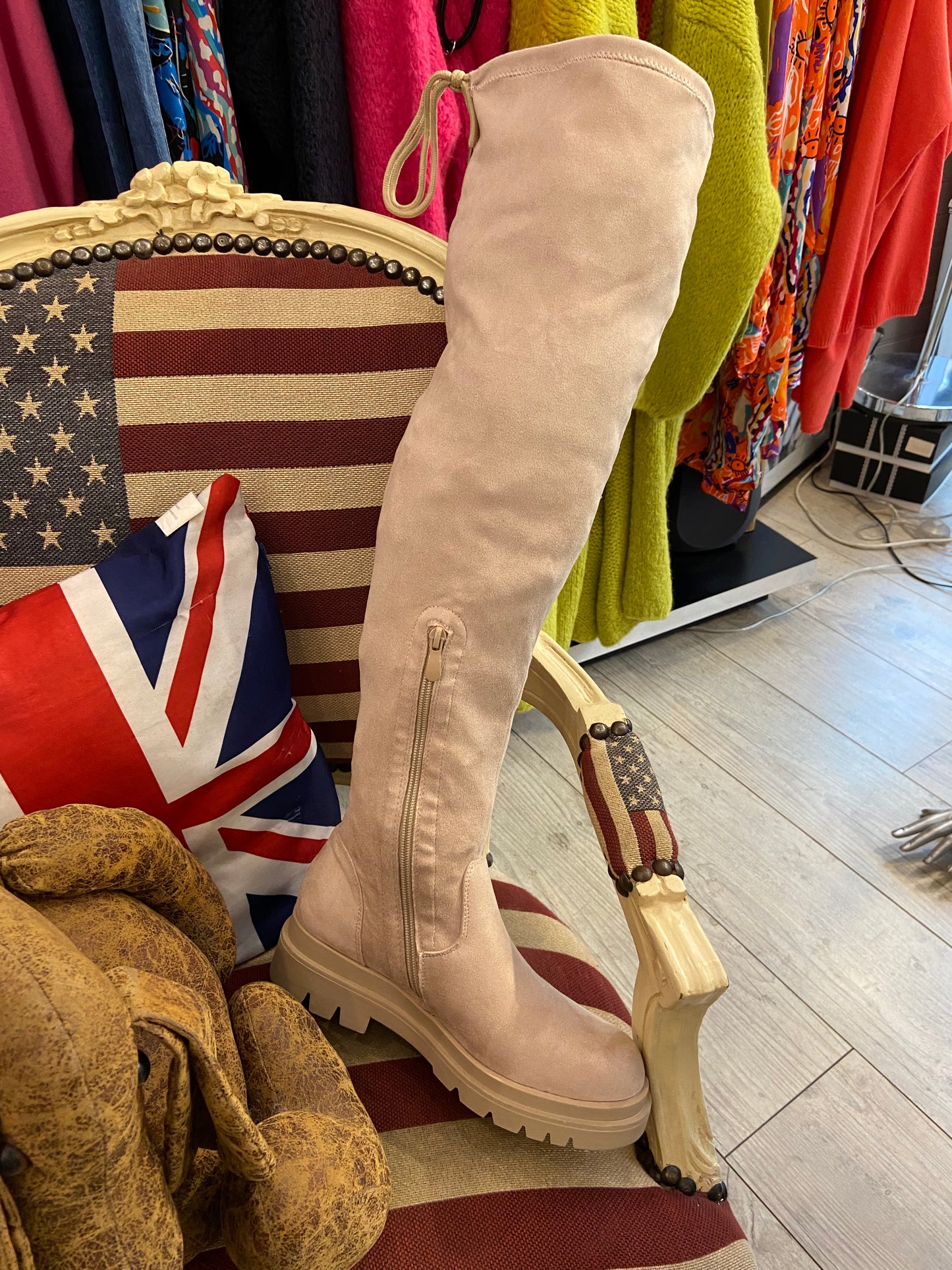 Bottes écru