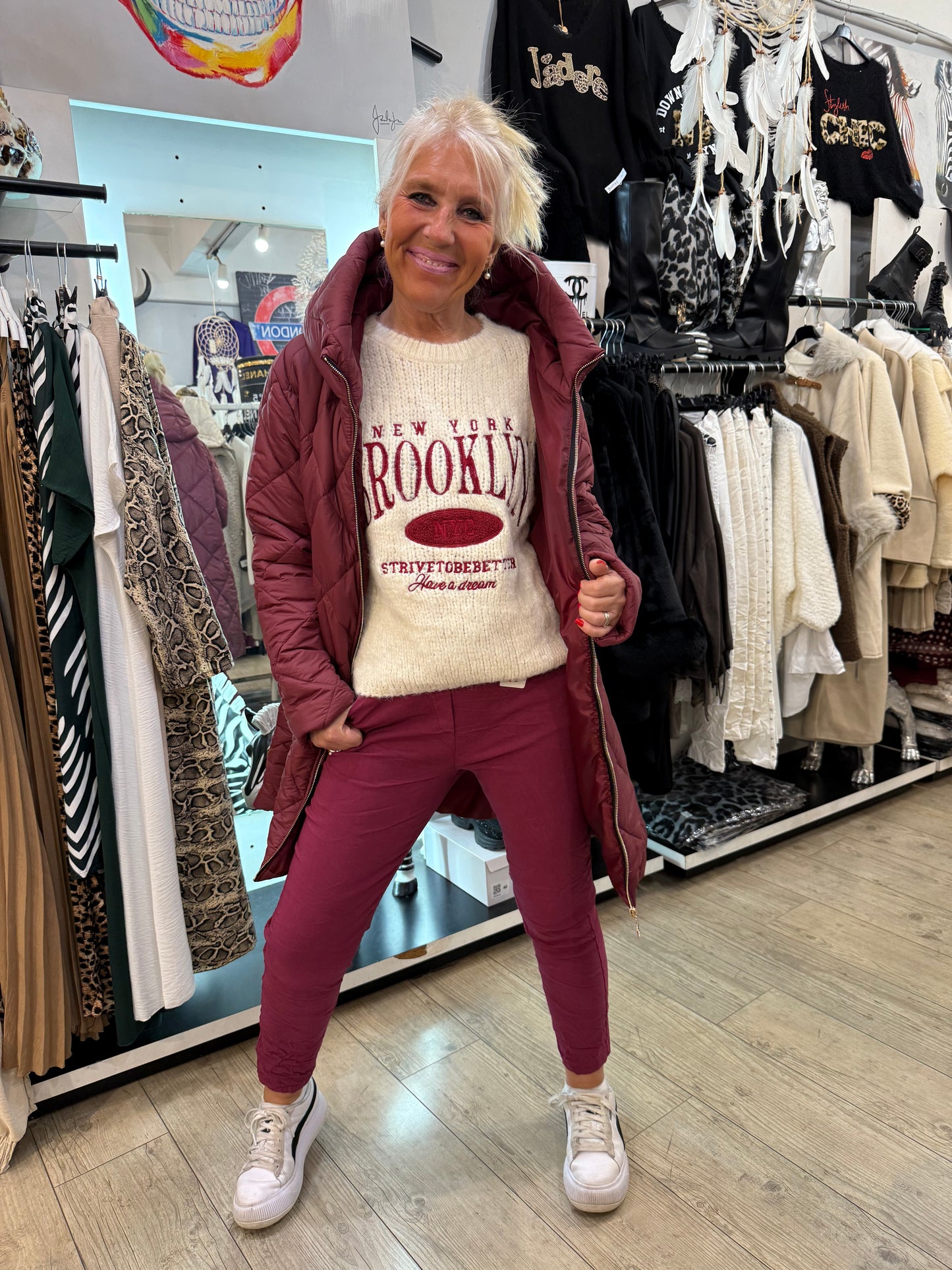 Pull Brooklyn Écru