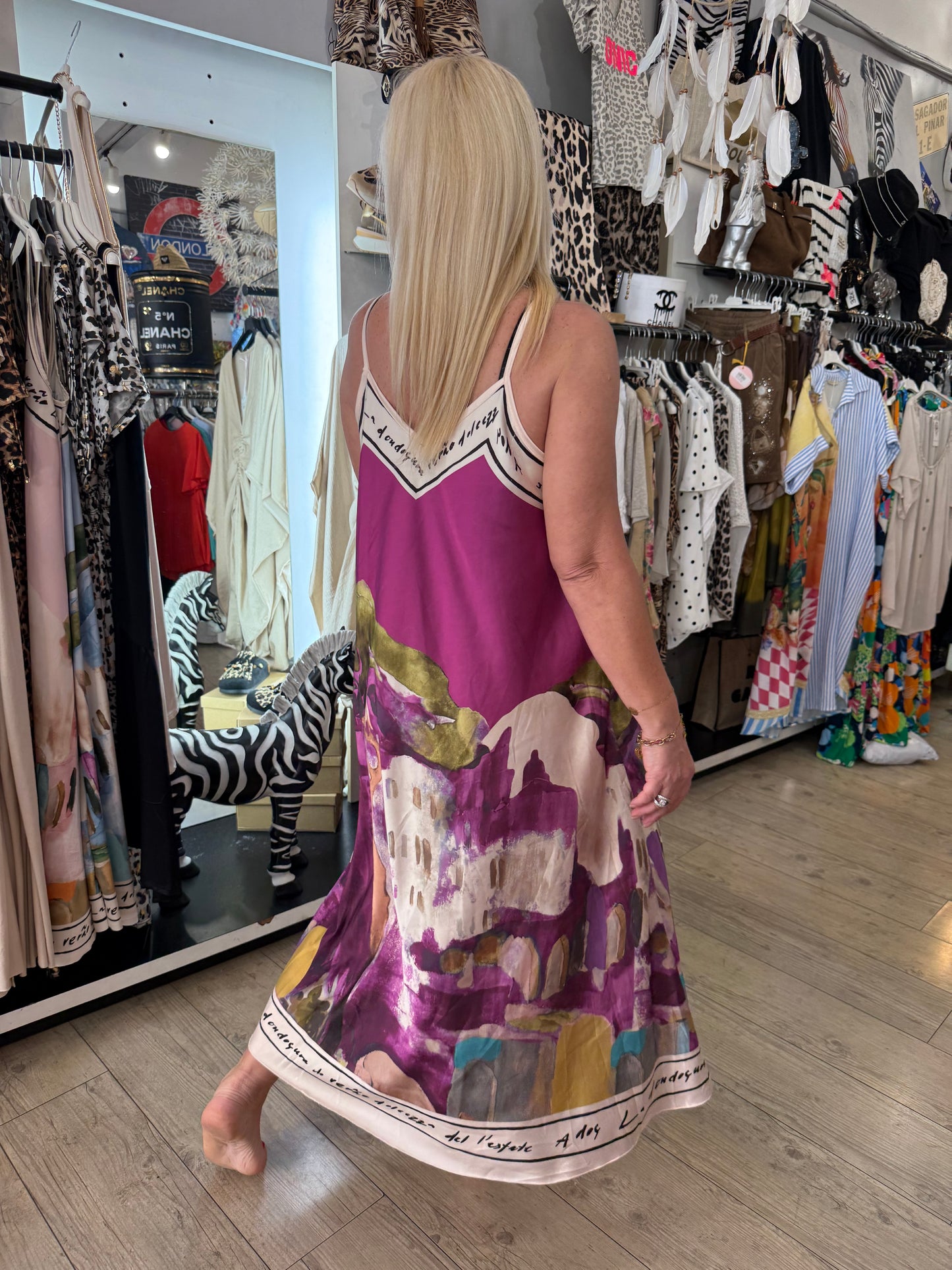 Robe Vérone prune