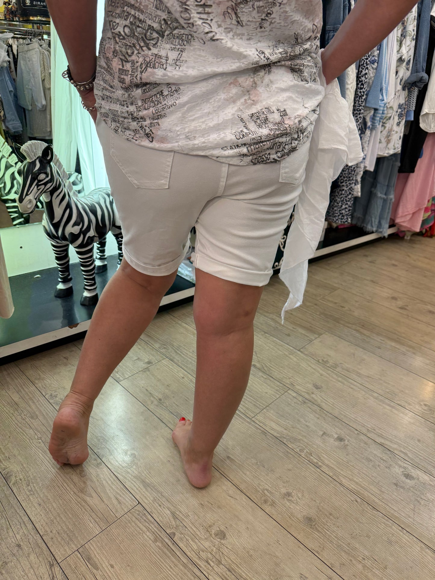 Bermuda blanc