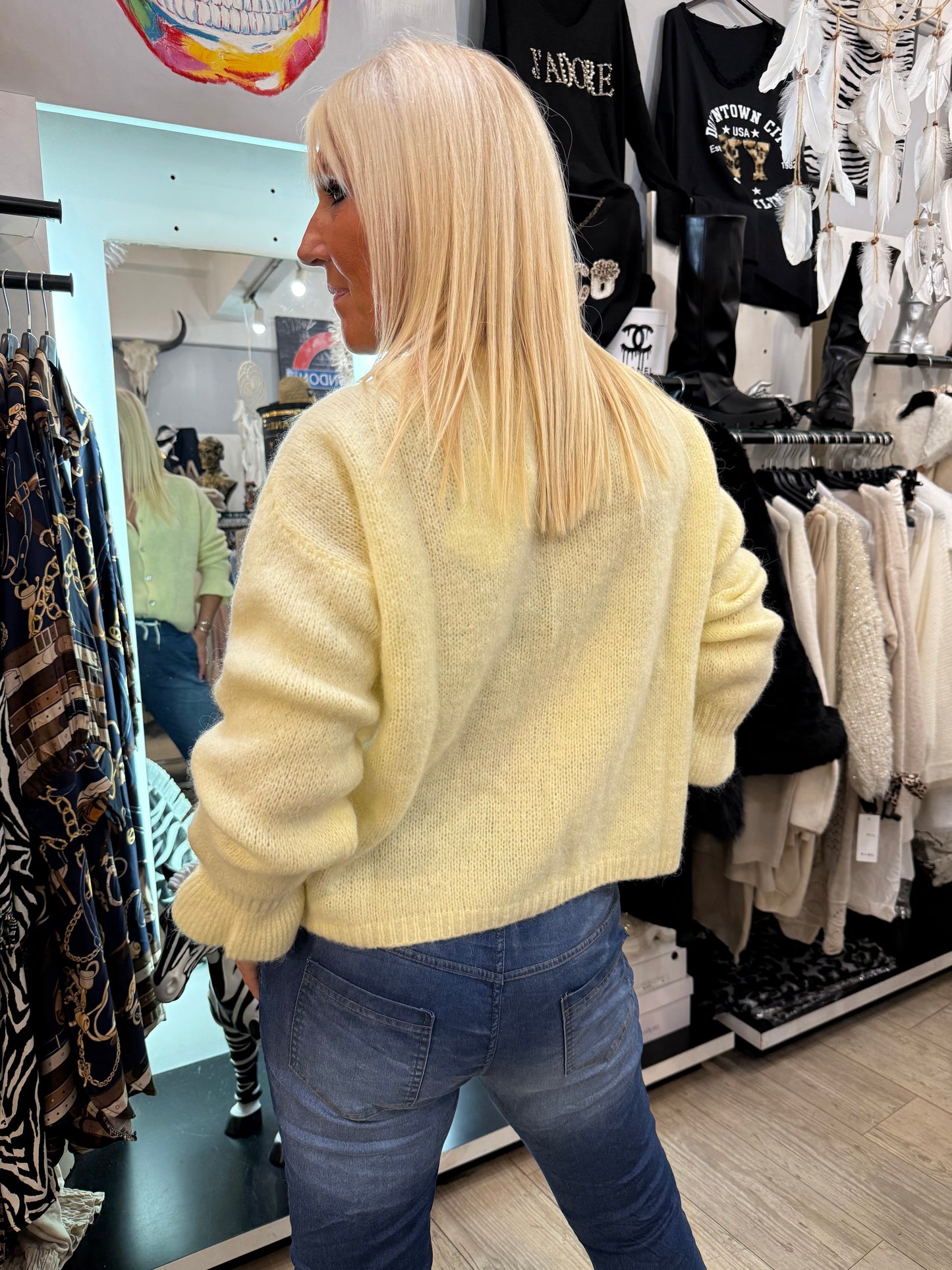 Gilet Maryse jaune