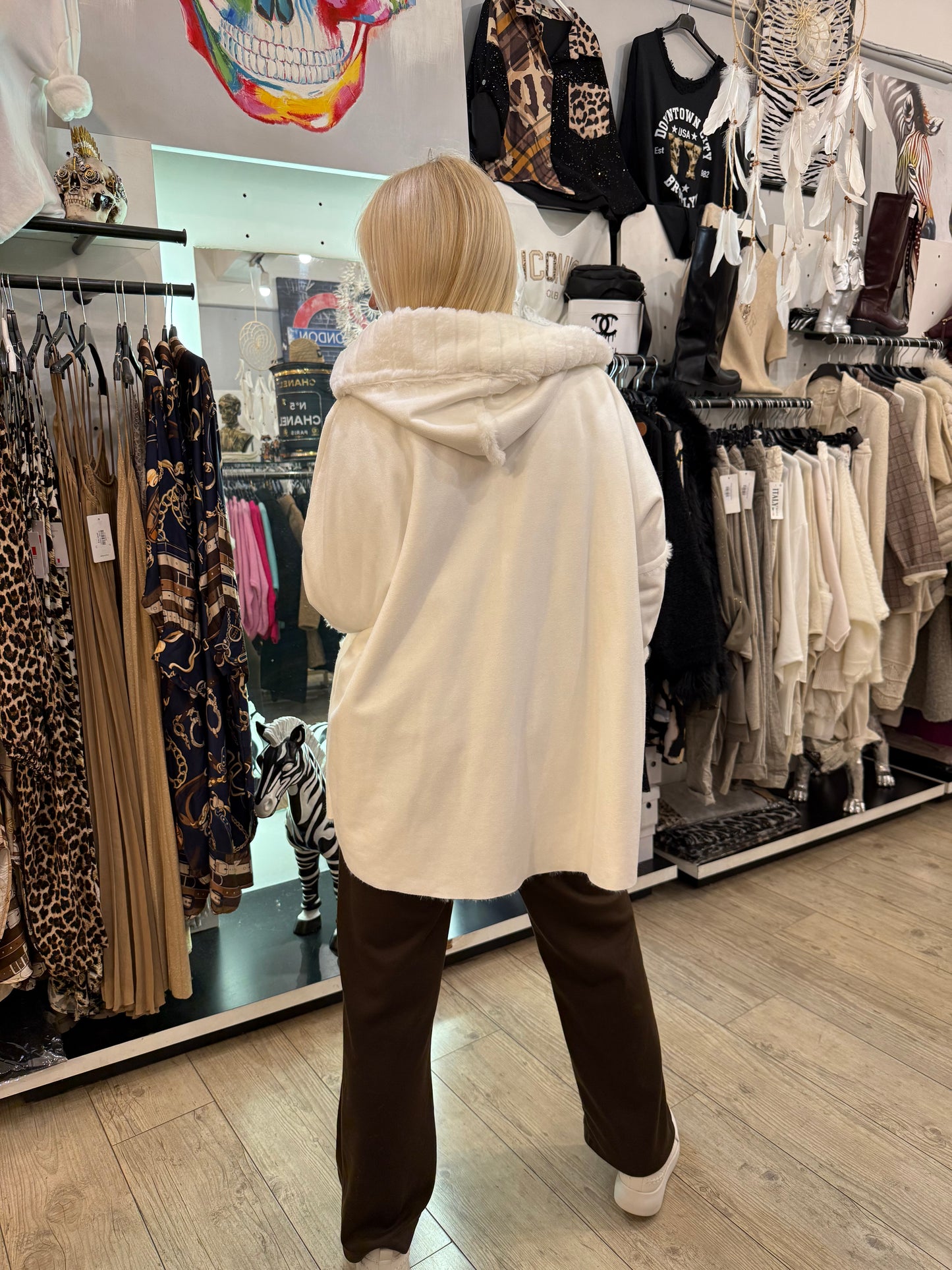 Veste Albane blanche