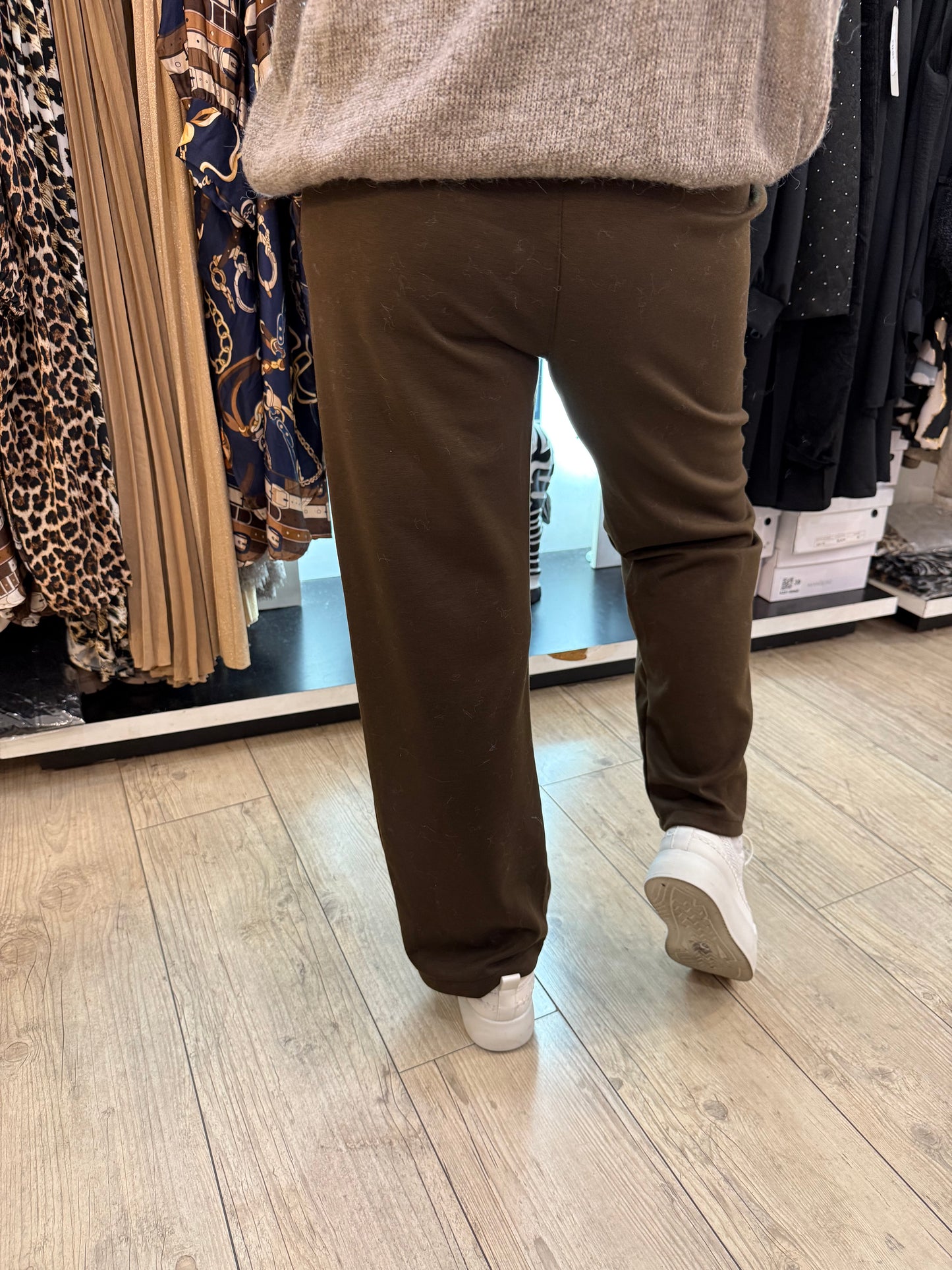 Pantalon couronne choco