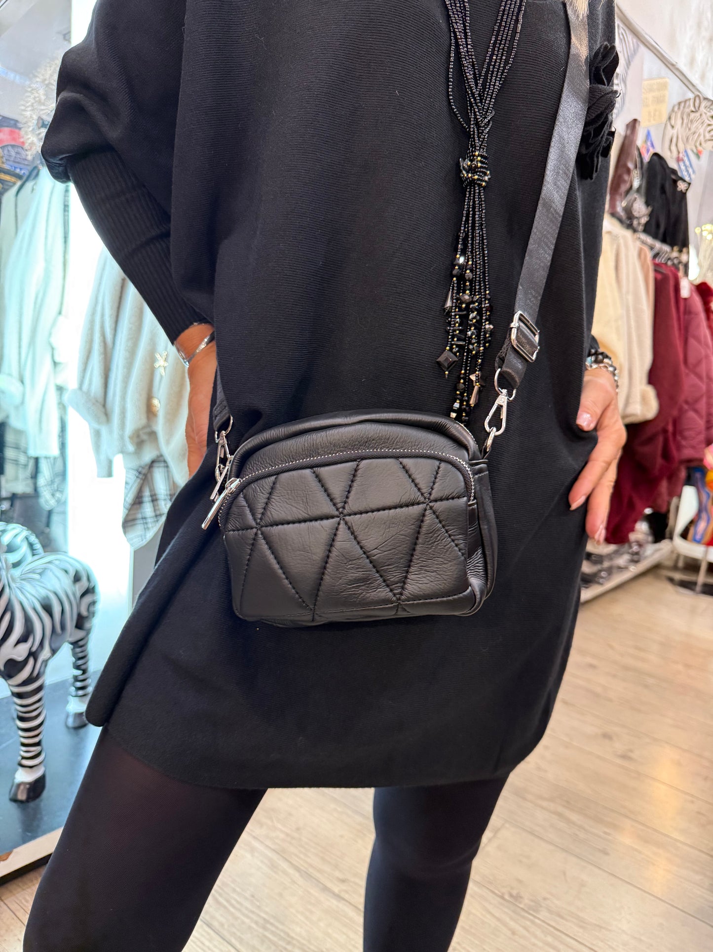 Sac pochette noir