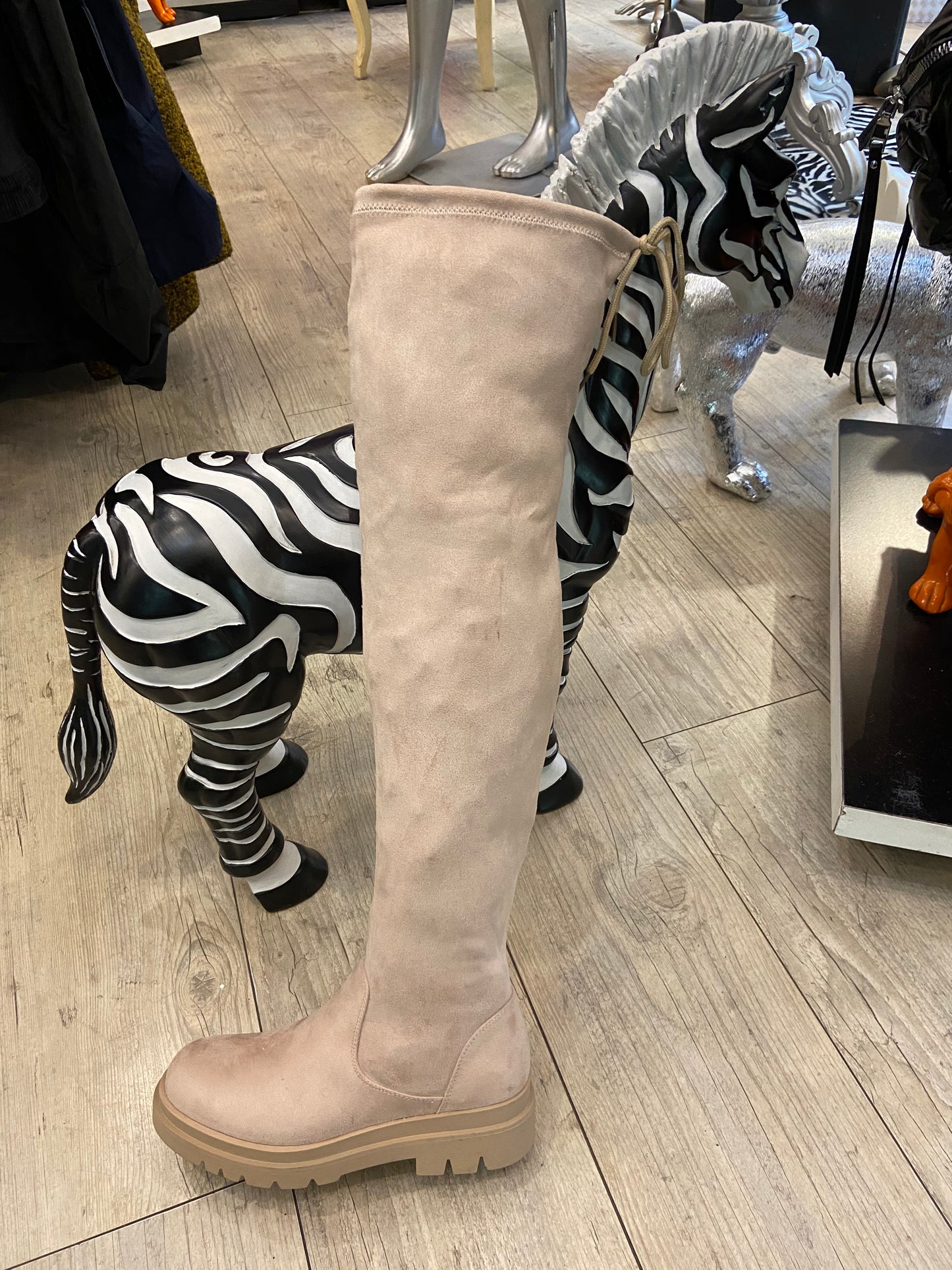 Bottes écru