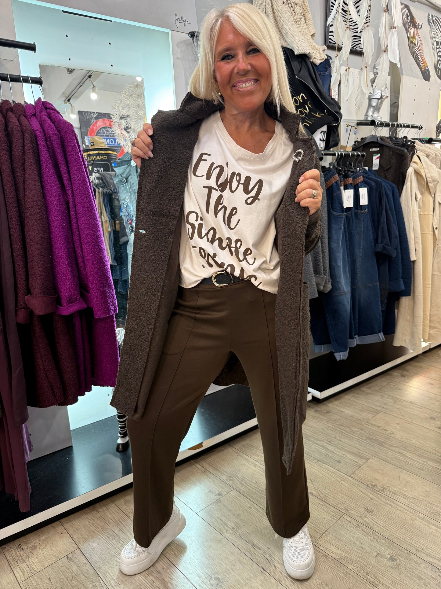 Pantalon Leslie Choco