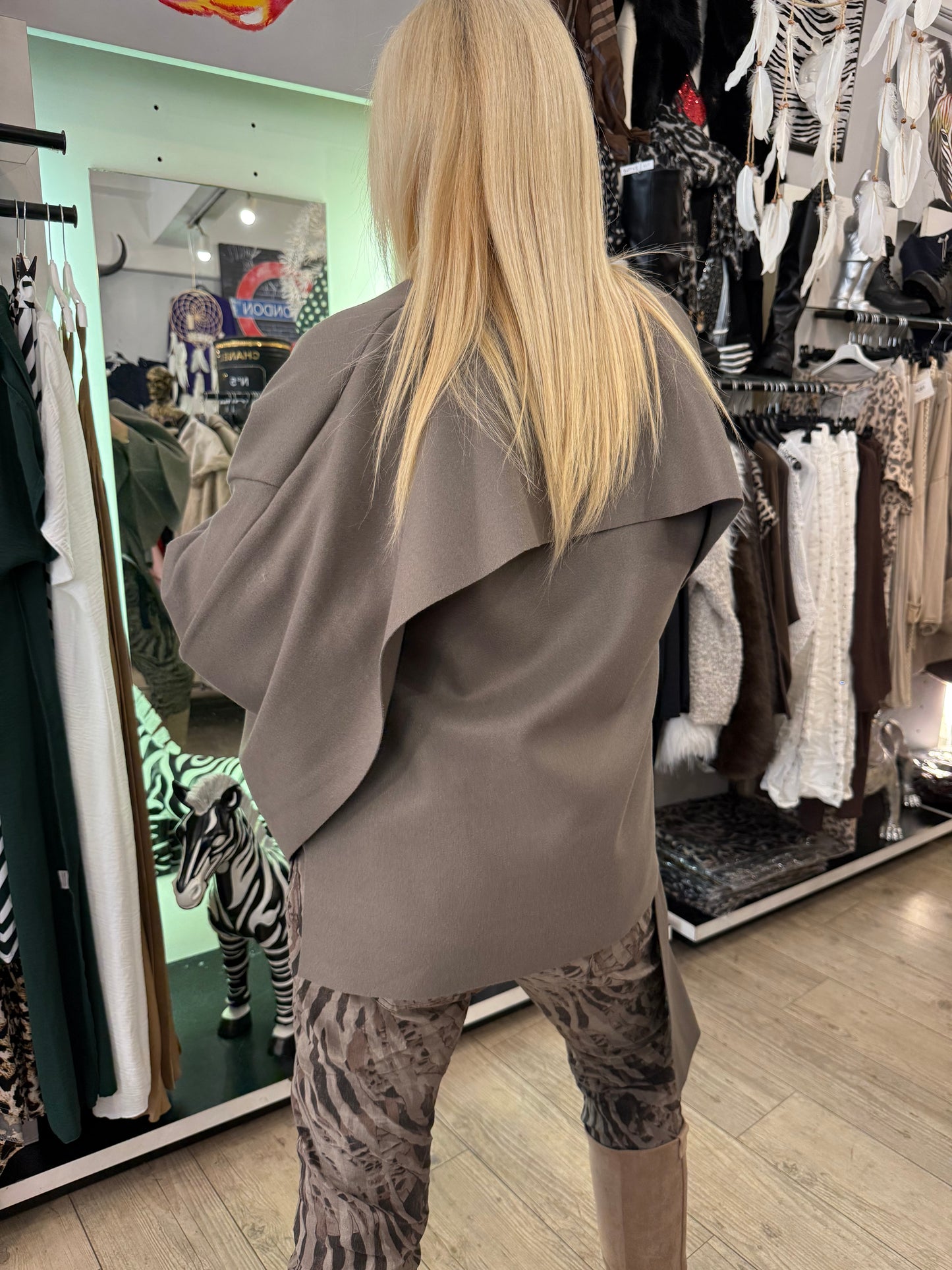 Veste wonder taupe