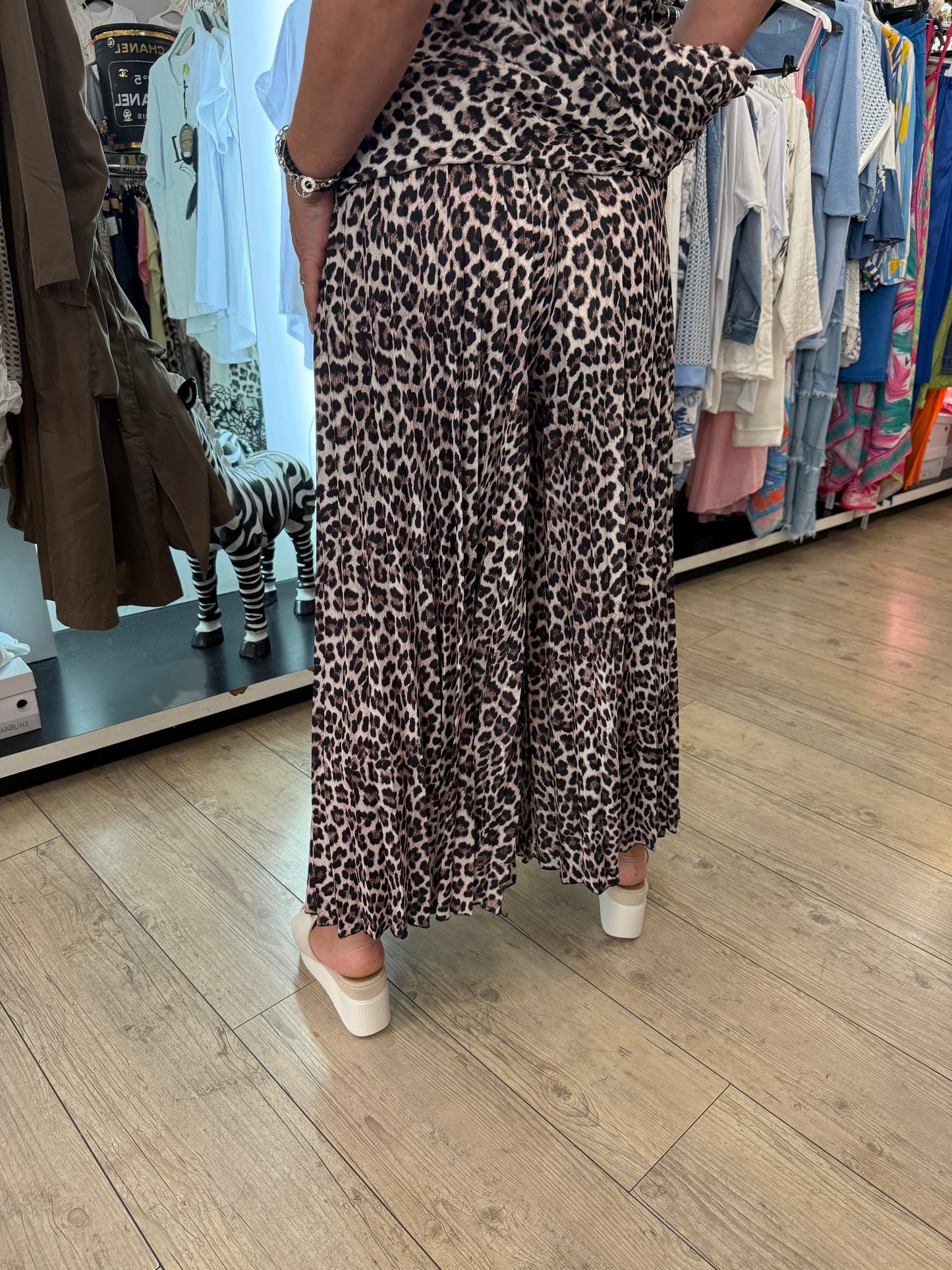 Pantalon palazzo ambre Léo