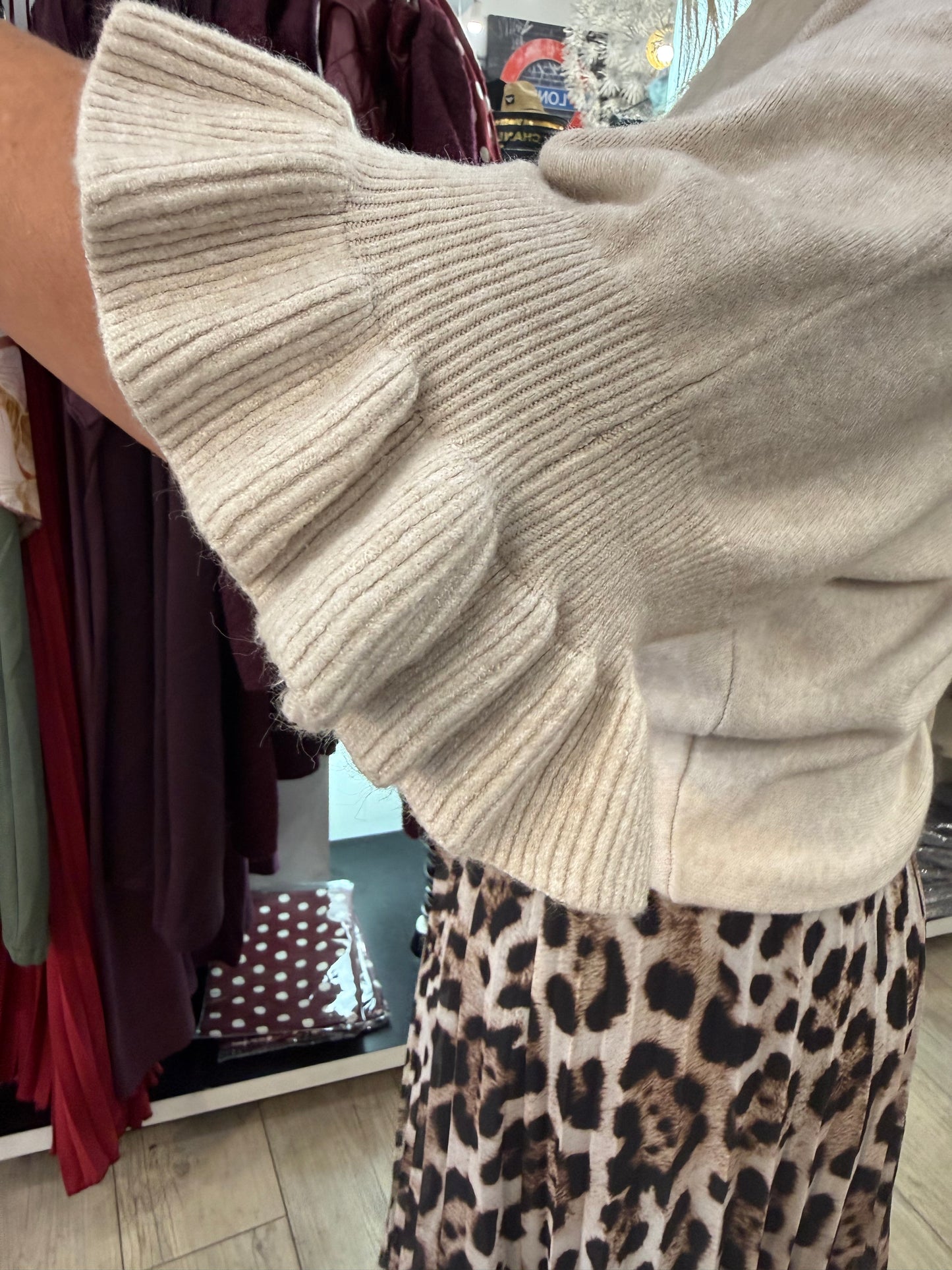 Pull calista beige