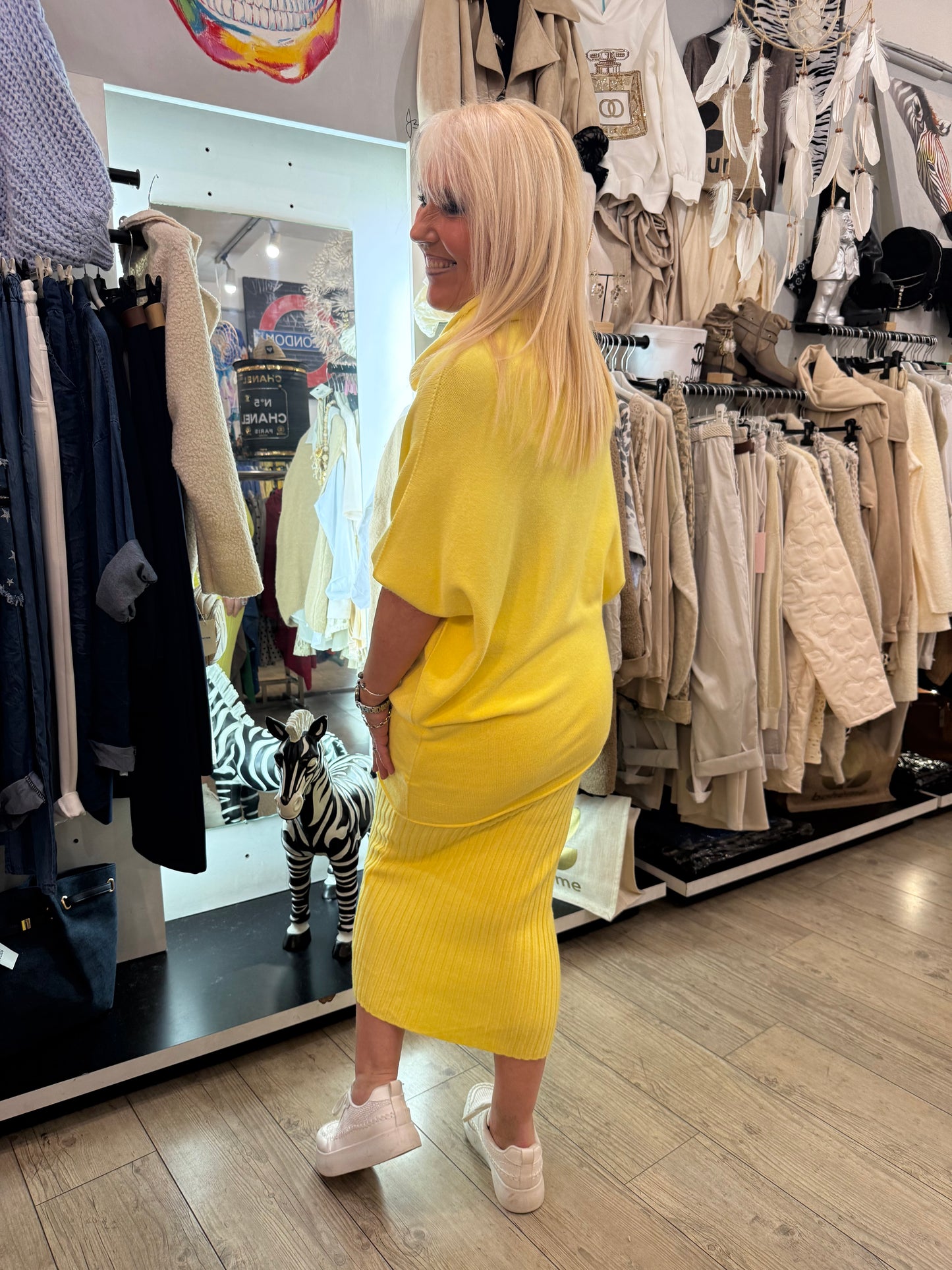 Pull magnolia jaune