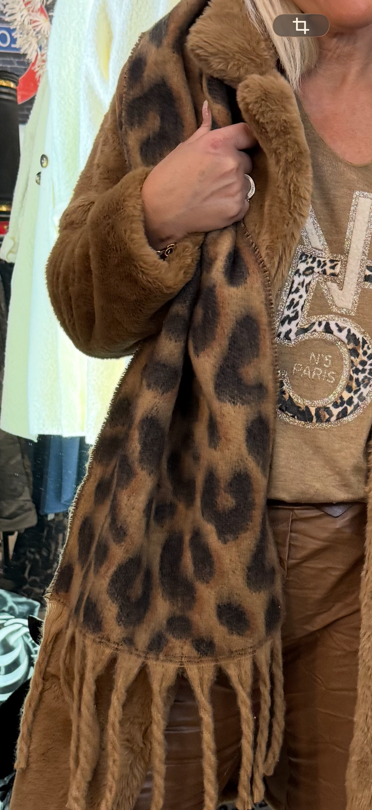 Écharpe leo camél