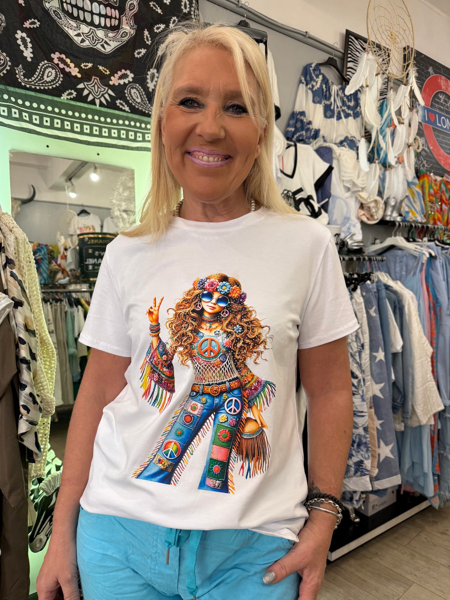 T shirt hippie