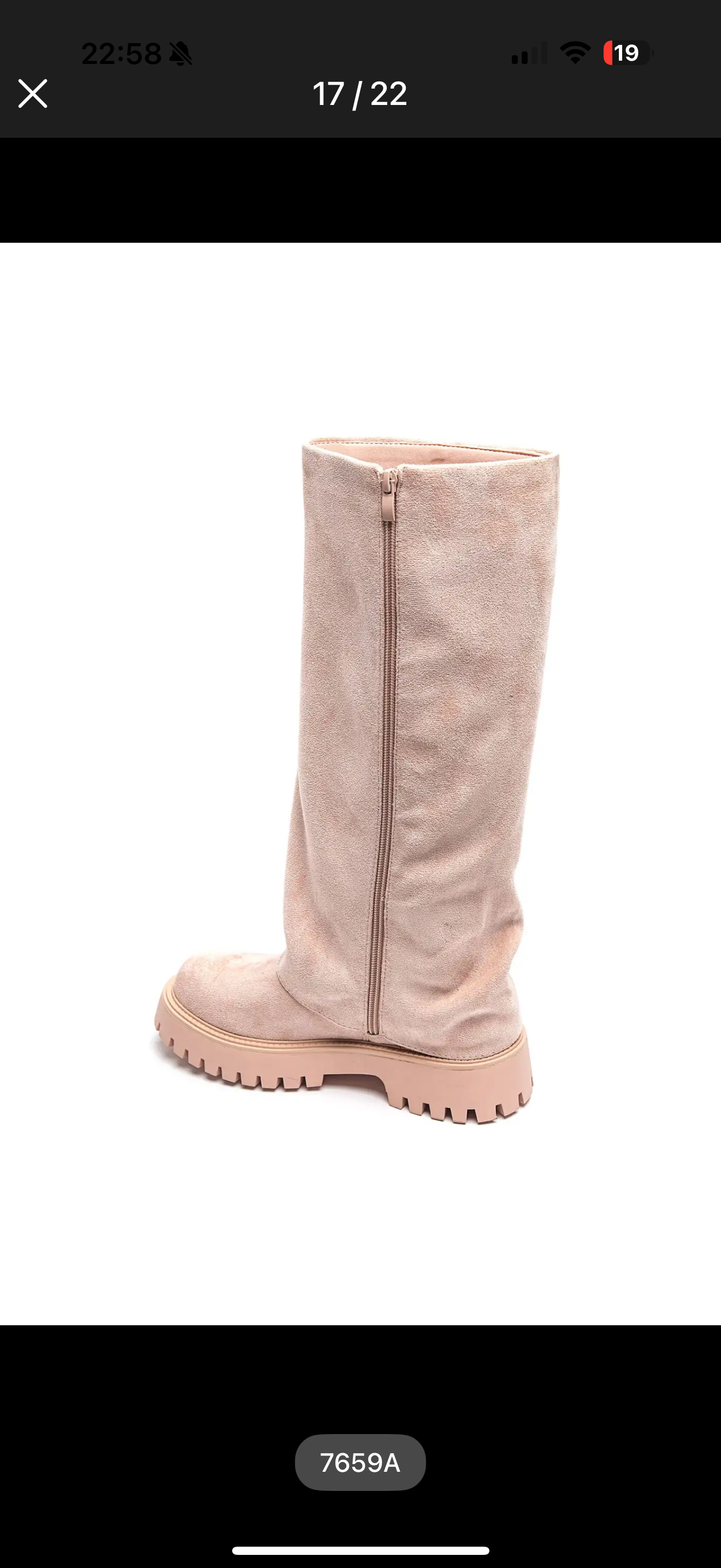 Boots bottes rose