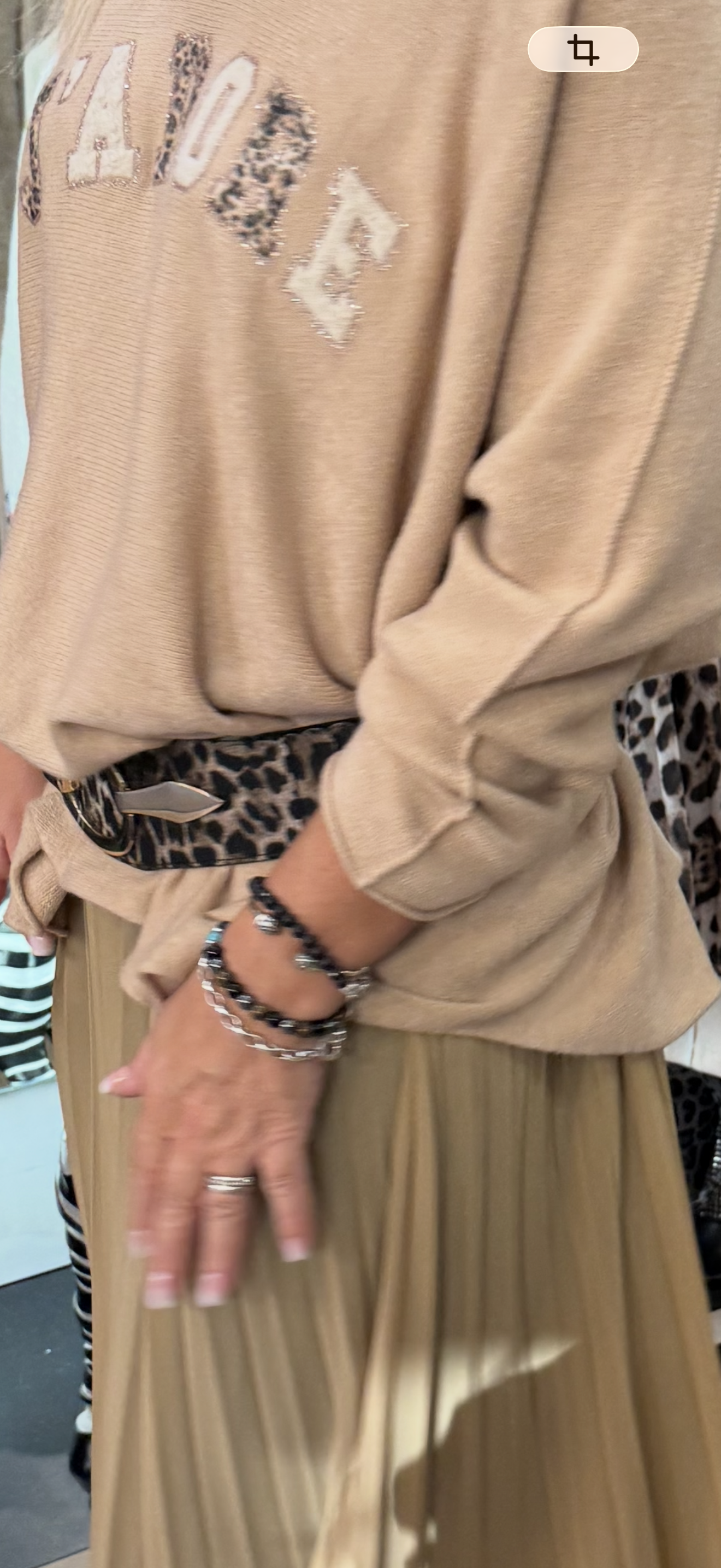 Ceinture léopard