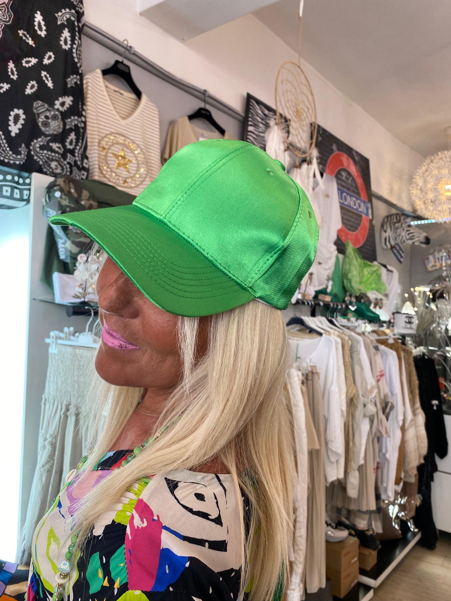 Casquette verte