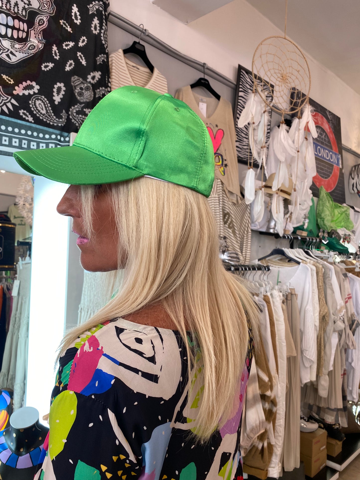 Casquette verte